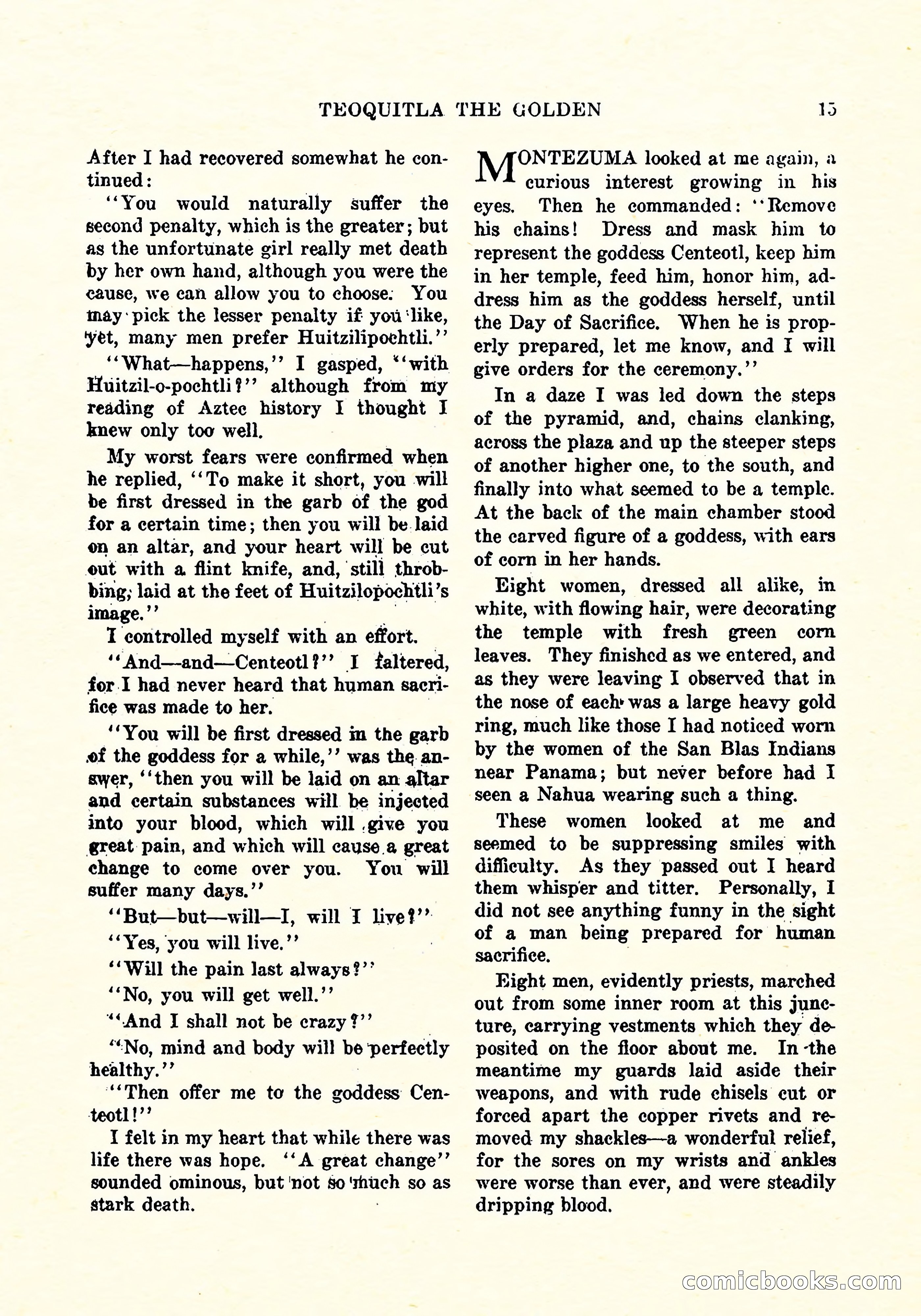 Weird Tales, Vol. 4, No. 3 — page 16 of 194