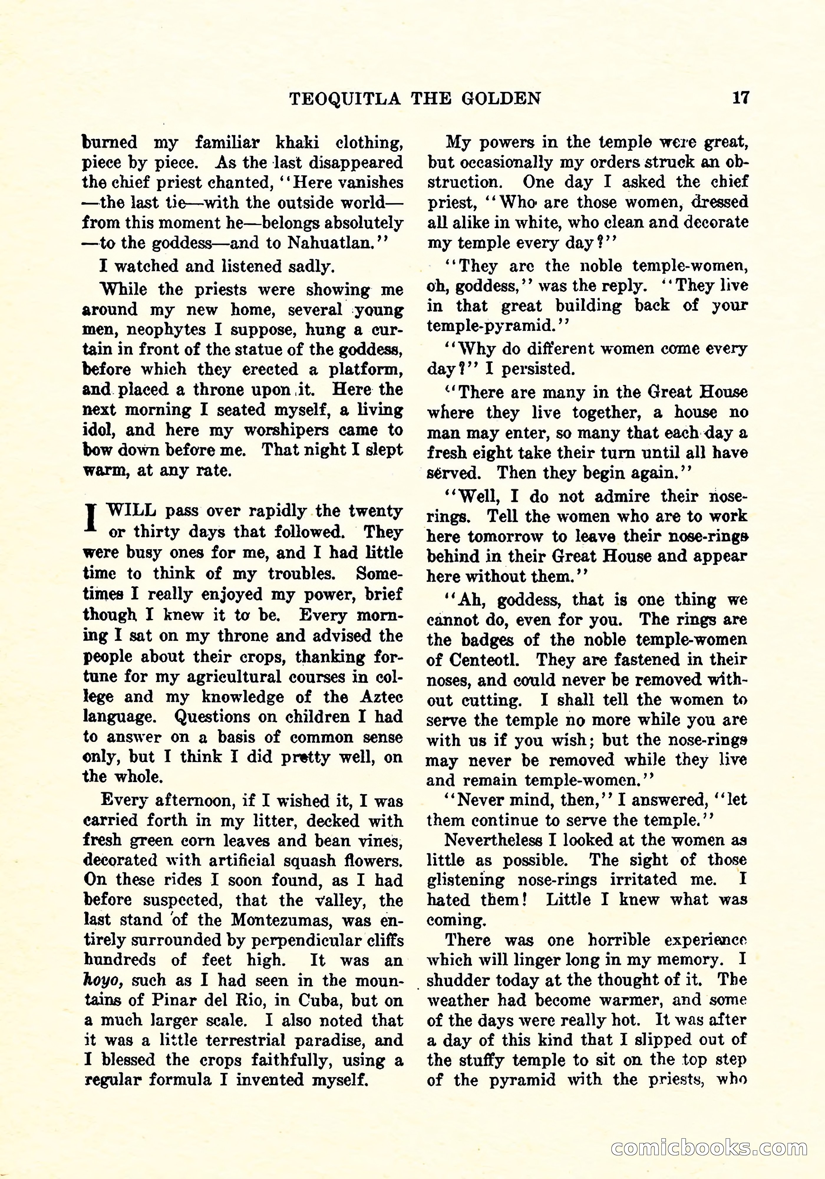 Weird Tales, Vol. 4, No. 3 — page 18 of 194