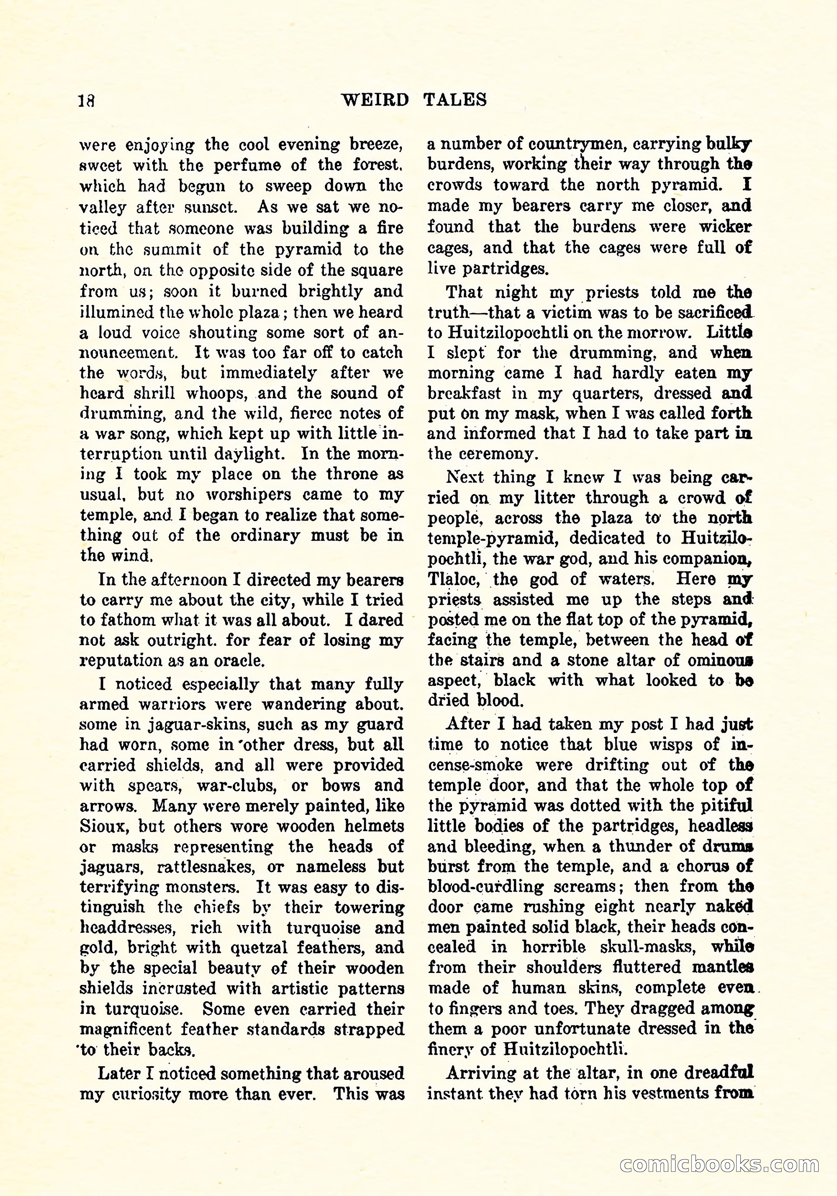 Weird Tales, Vol. 4, No. 3 — page 19 of 194