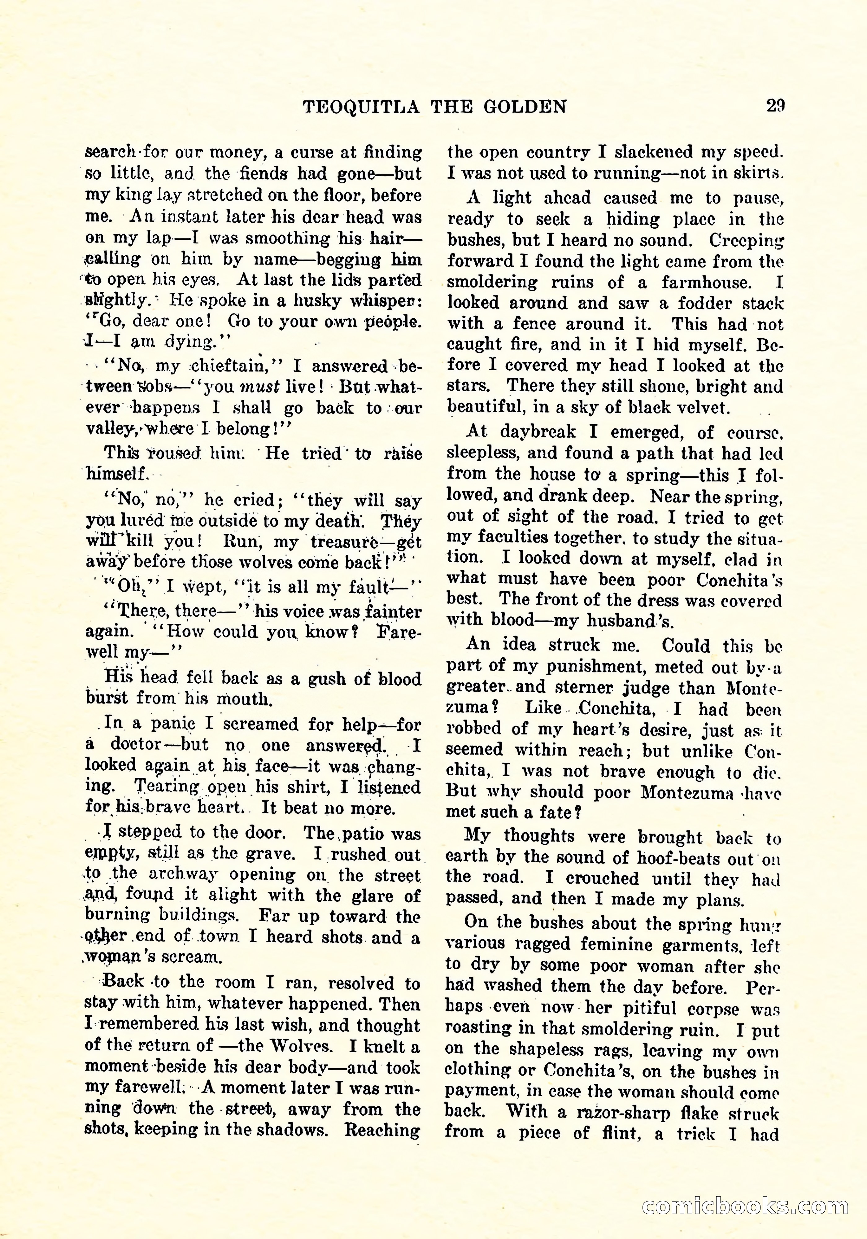 Weird Tales, Vol. 4, No. 3 — page 30 of 194
