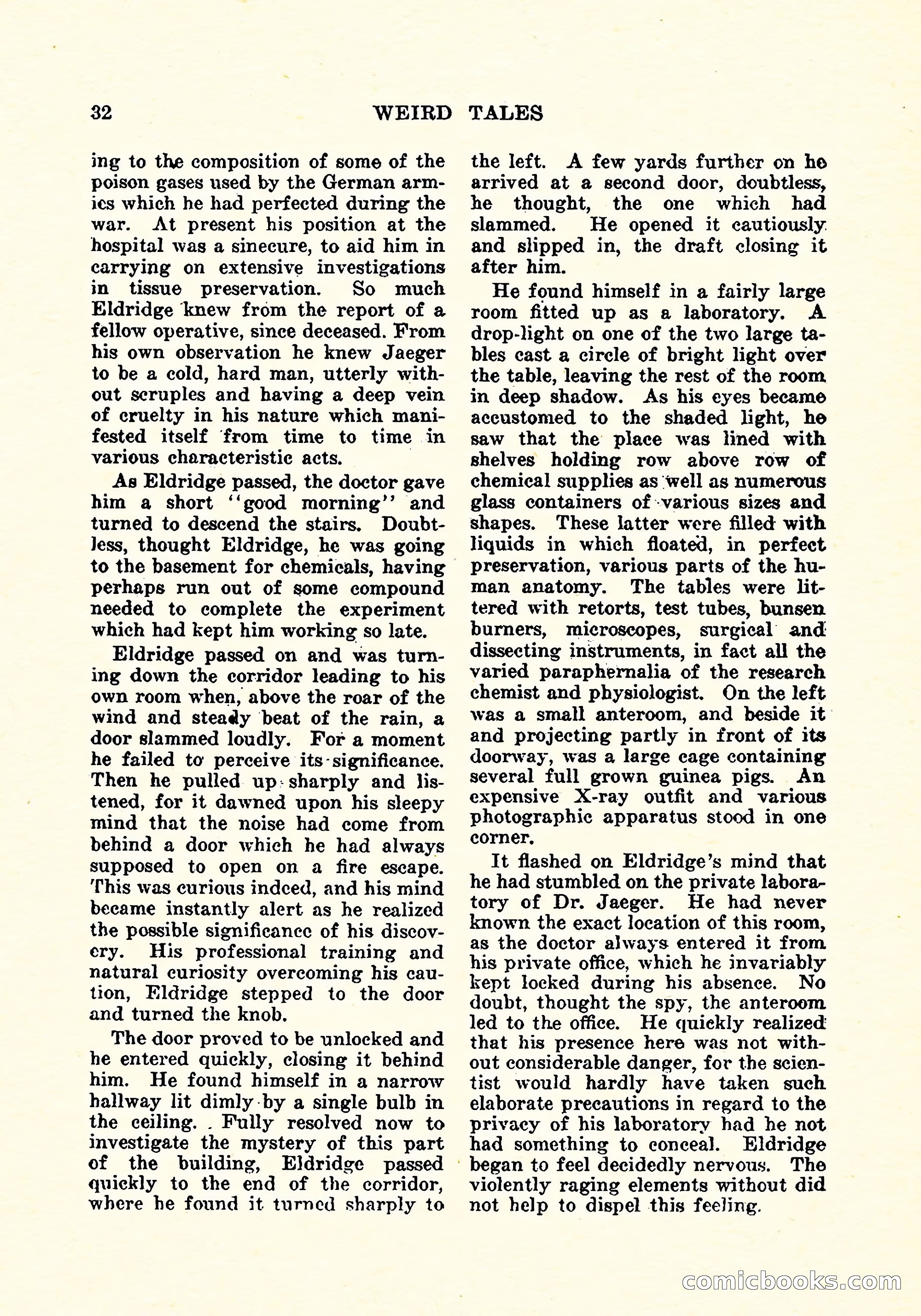Weird Tales, Vol. 4, No. 3 — page 33 of 194