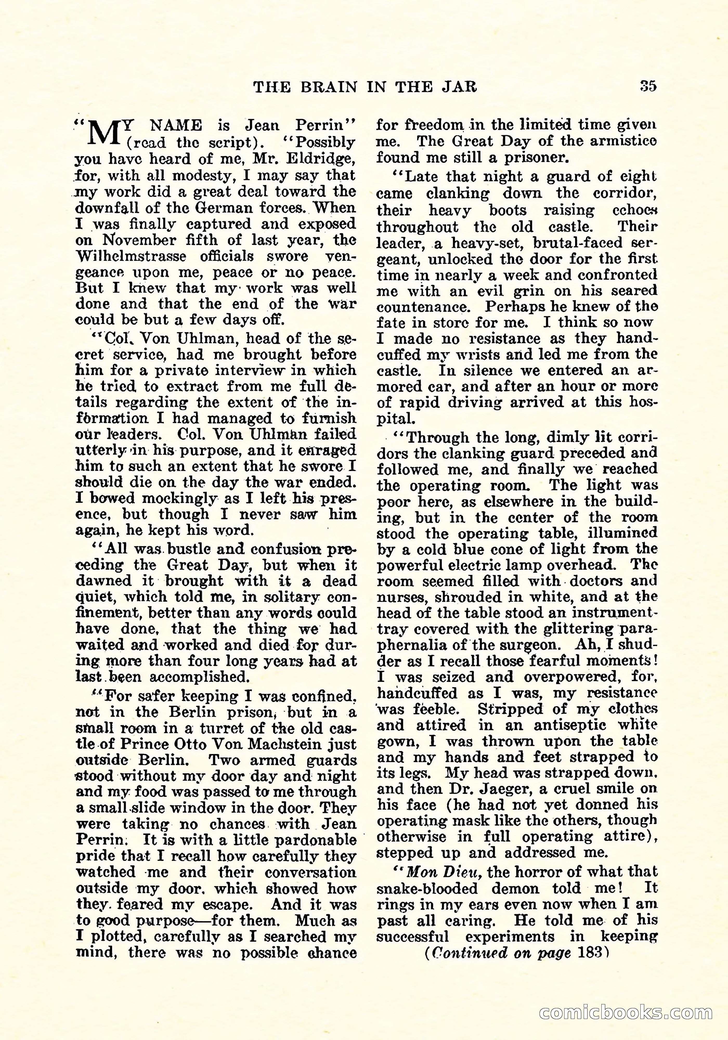 Weird Tales, Vol. 4, No. 3 — page 36 of 194