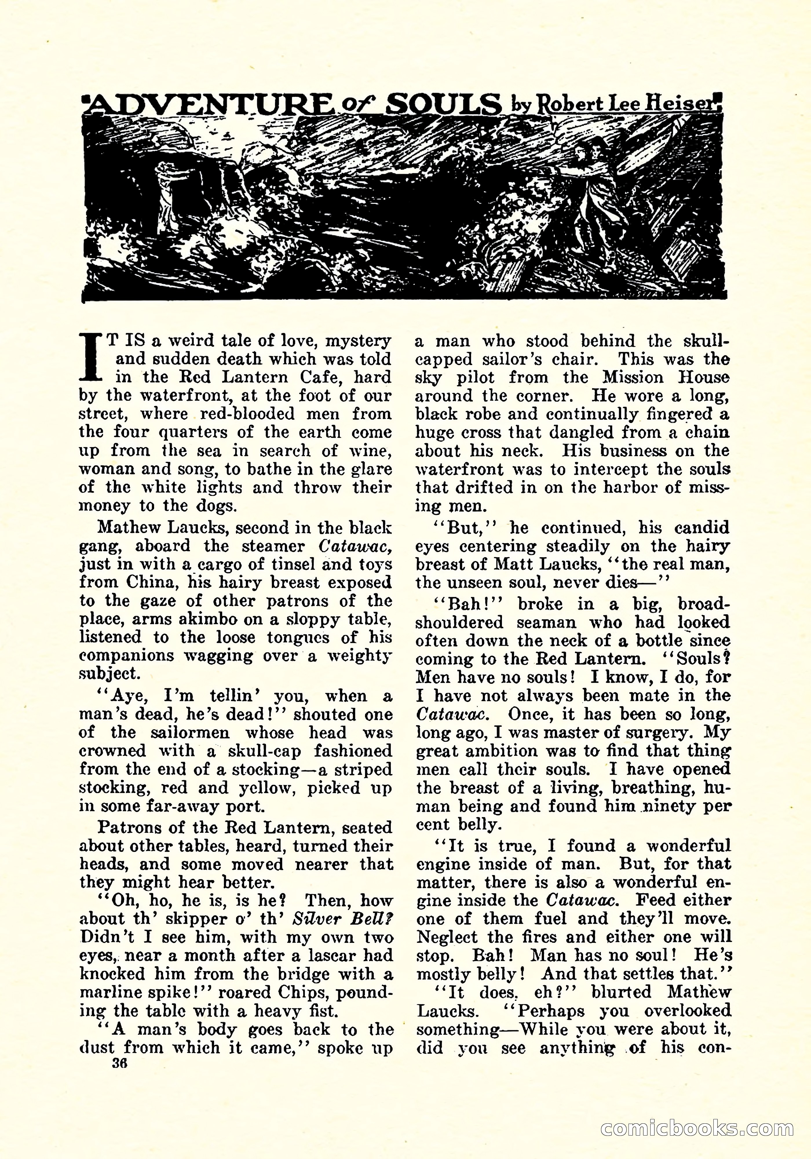 Weird Tales, Vol. 4, No. 3 — page 37 of 194