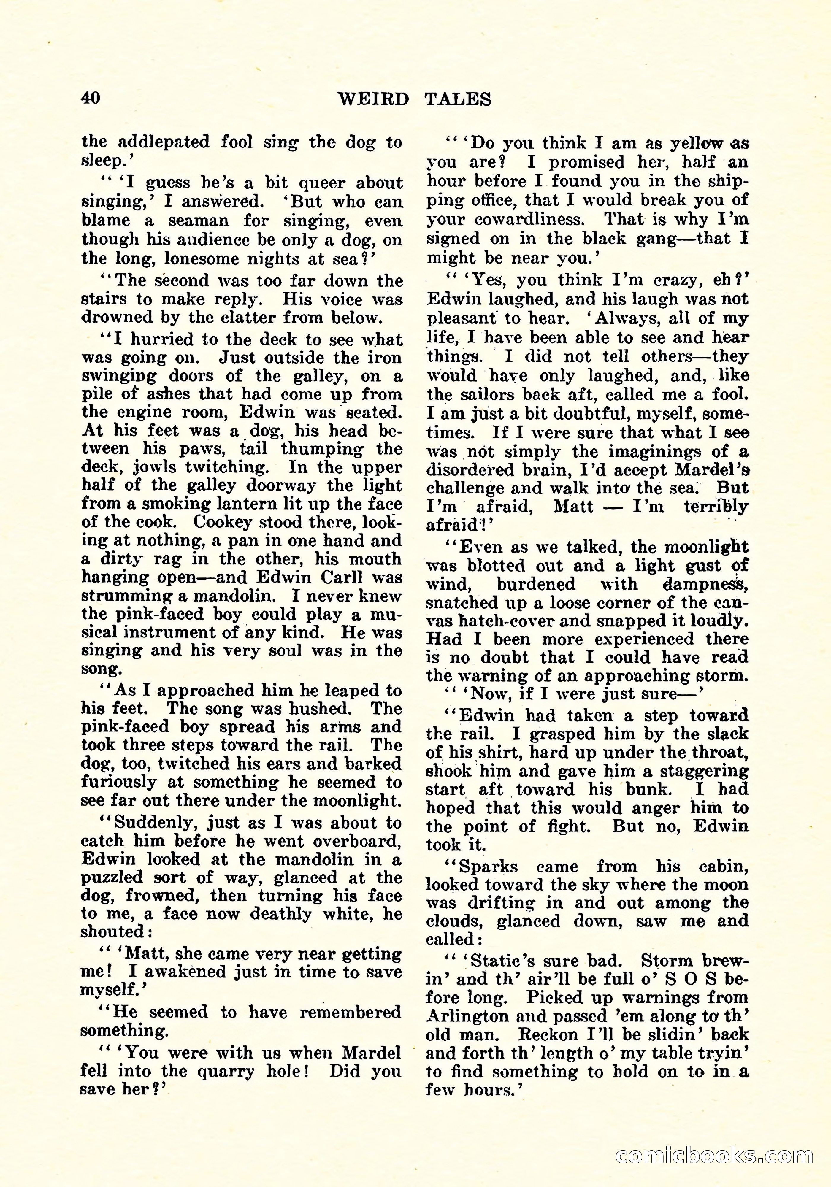 Weird Tales, Vol. 4, No. 3 — page 41 of 194