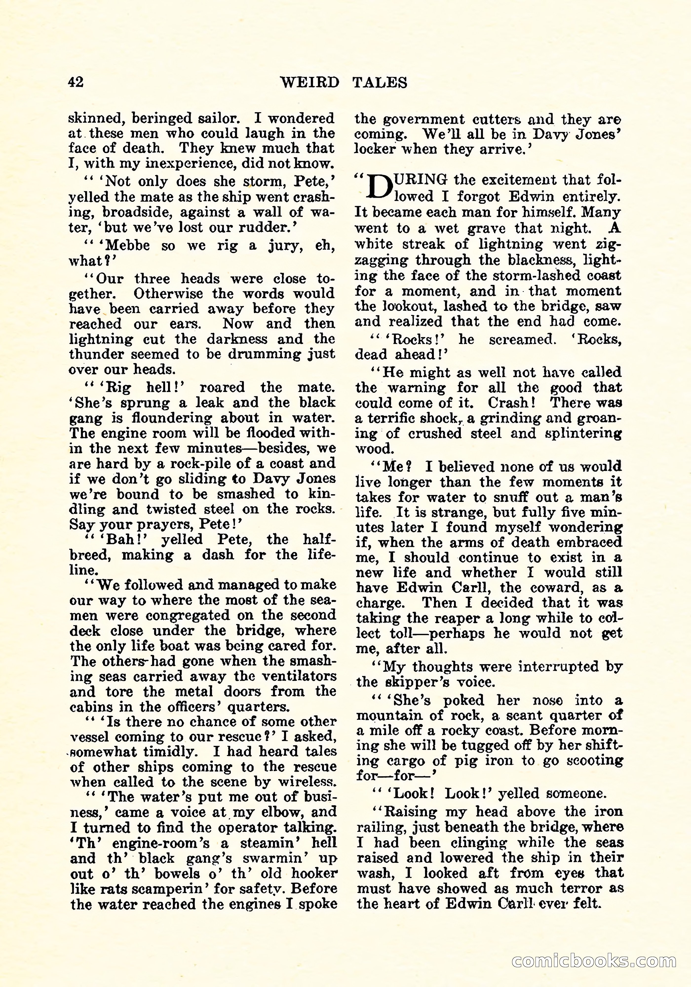 Weird Tales, Vol. 4, No. 3 — page 43 of 194