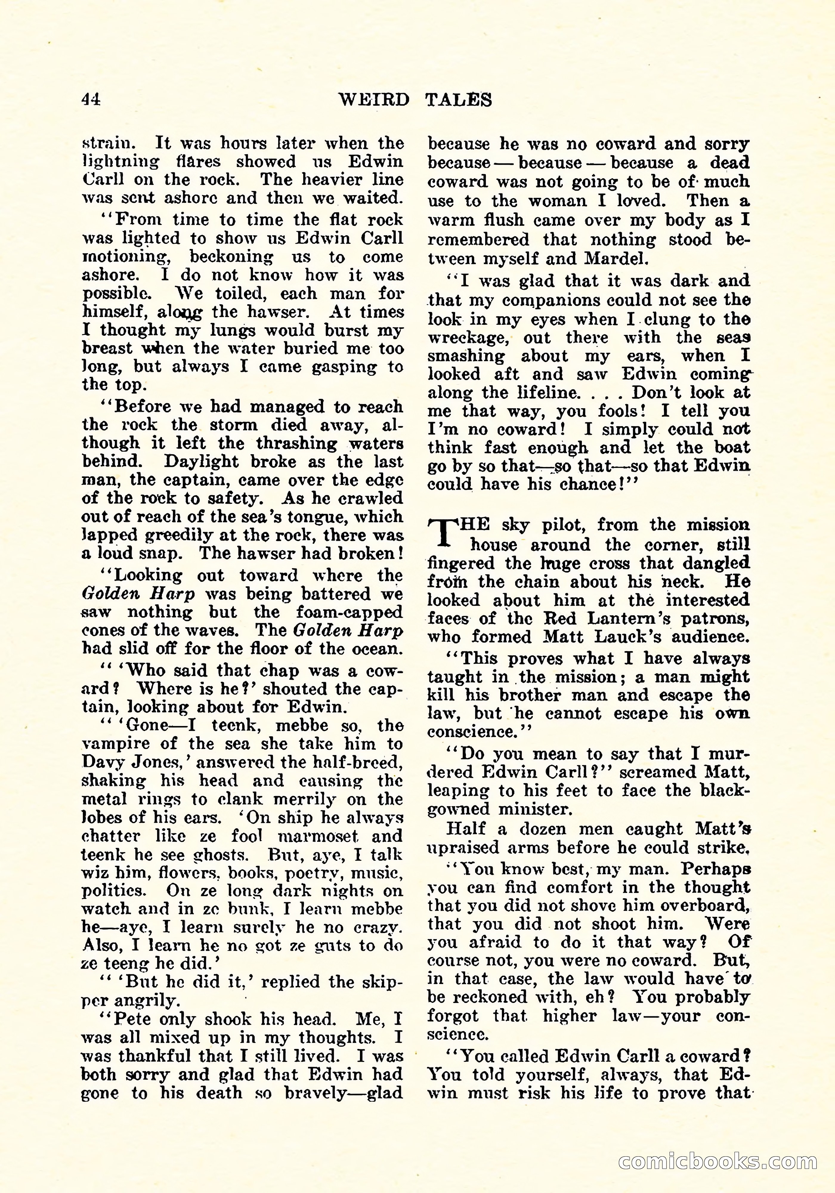 Weird Tales, Vol. 4, No. 3 — page 45 of 194