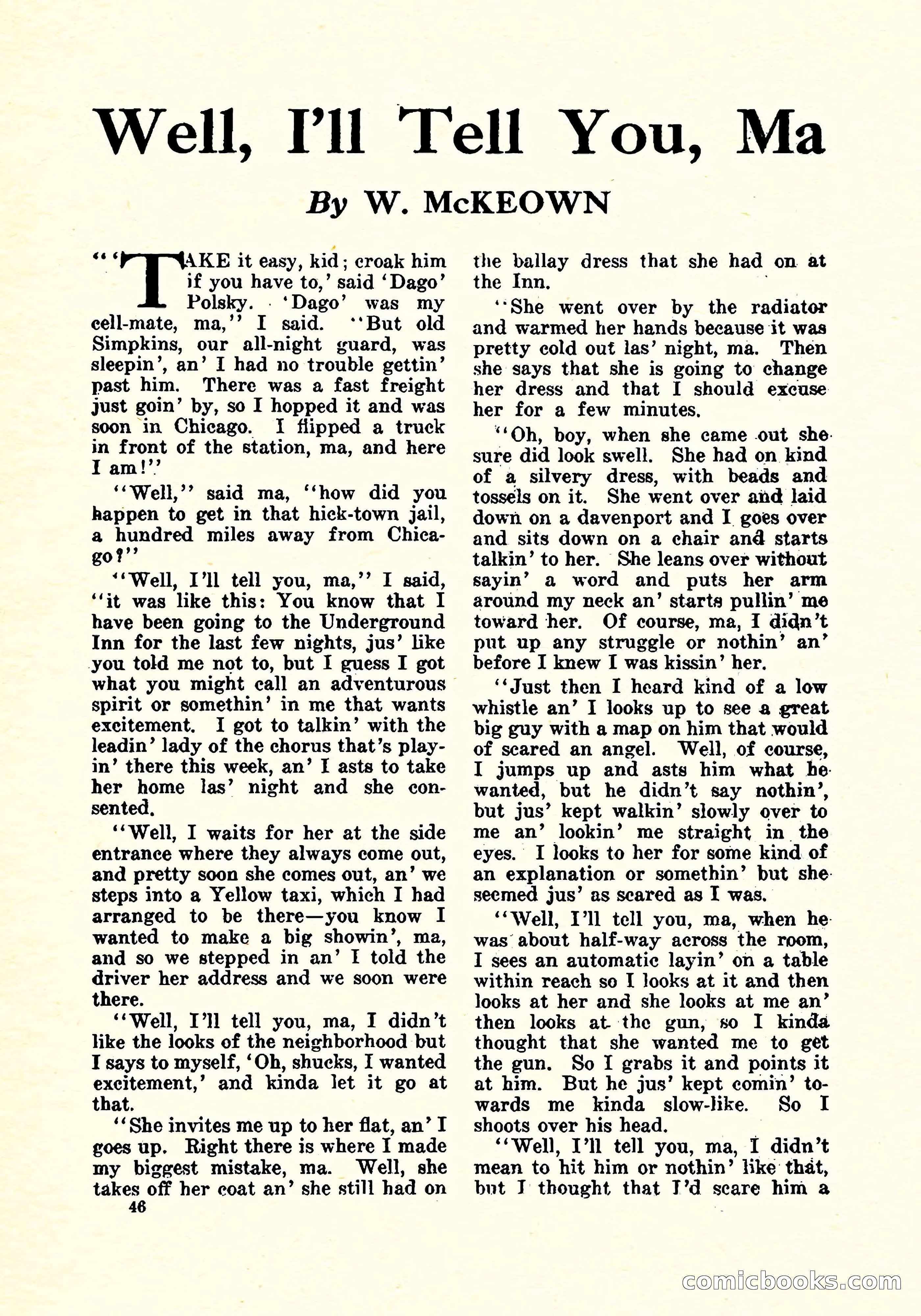 Weird Tales, Vol. 4, No. 3 — page 47 of 194
