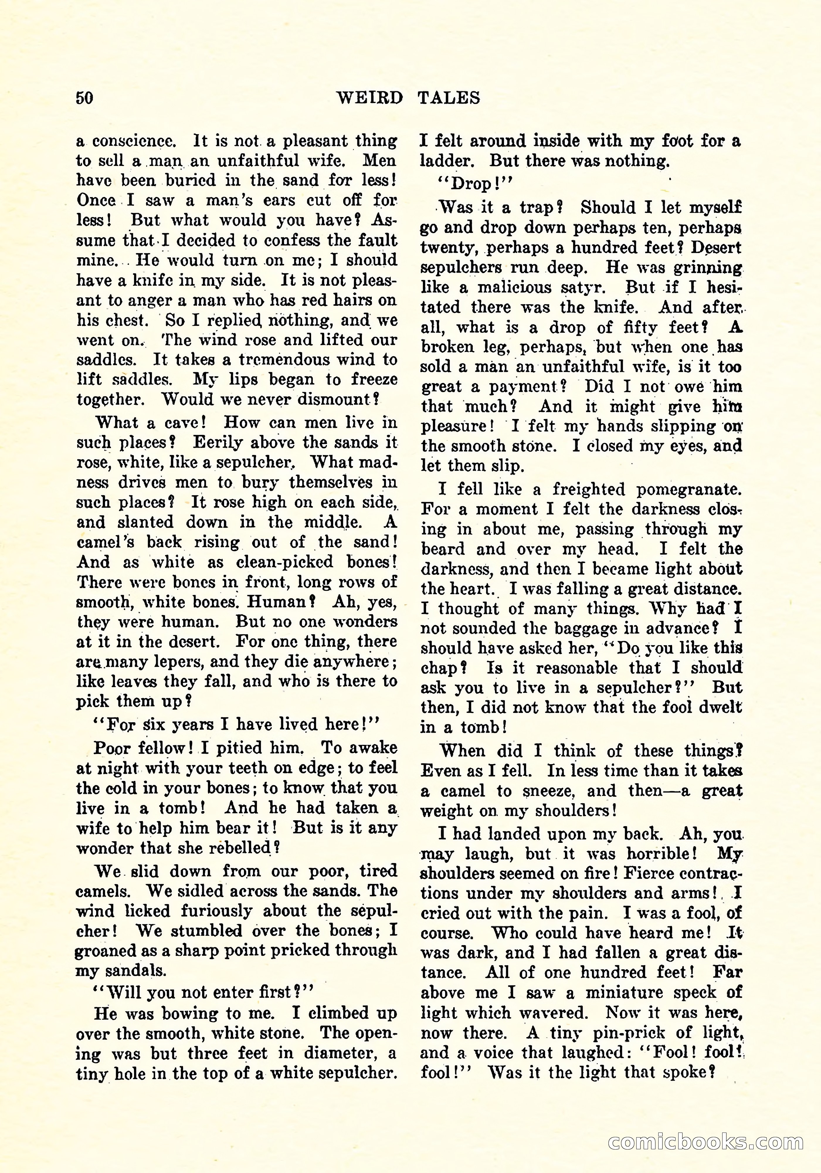 Weird Tales, Vol. 4, No. 3 — page 51 of 194