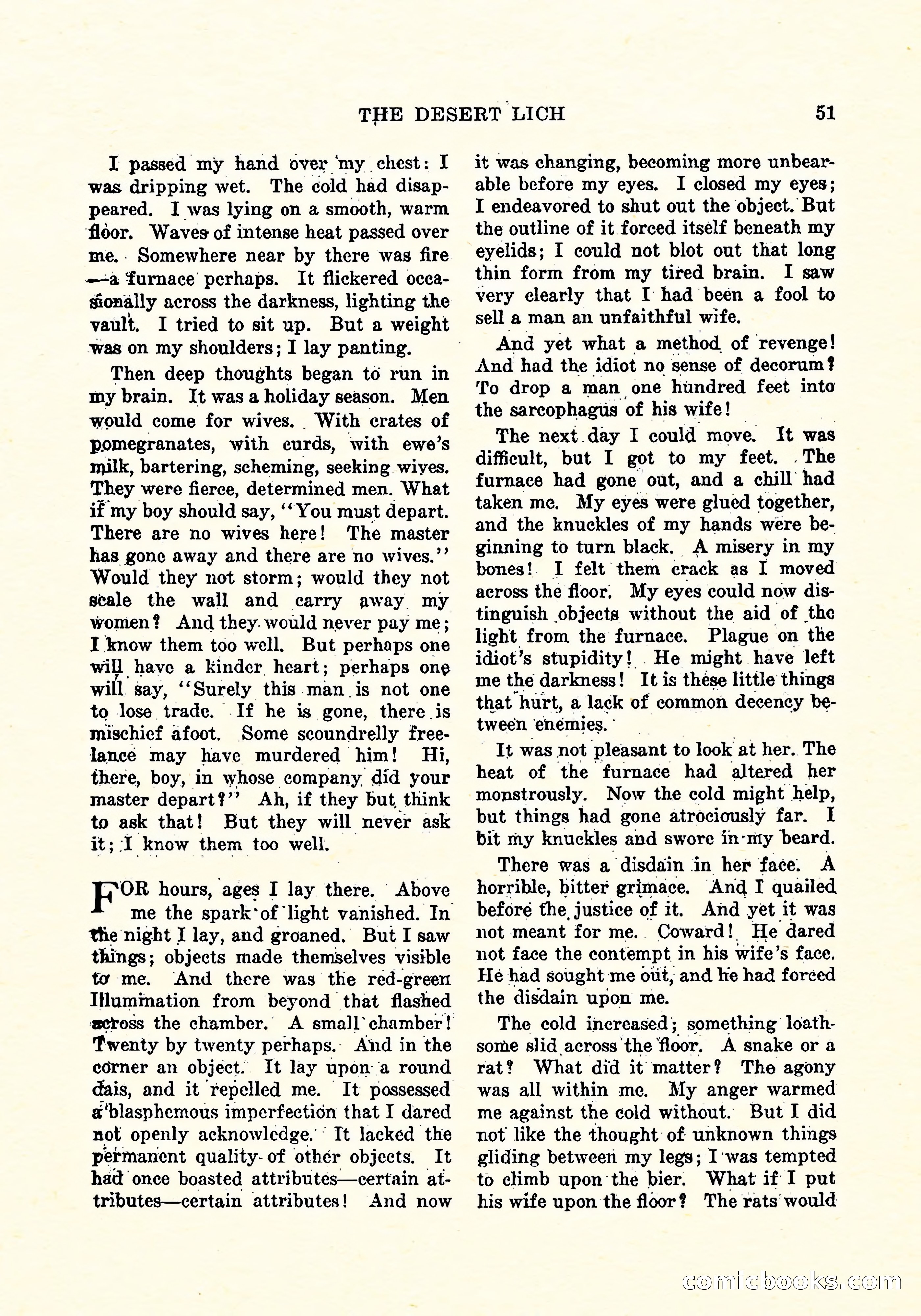 Weird Tales, Vol. 4, No. 3 — page 52 of 194