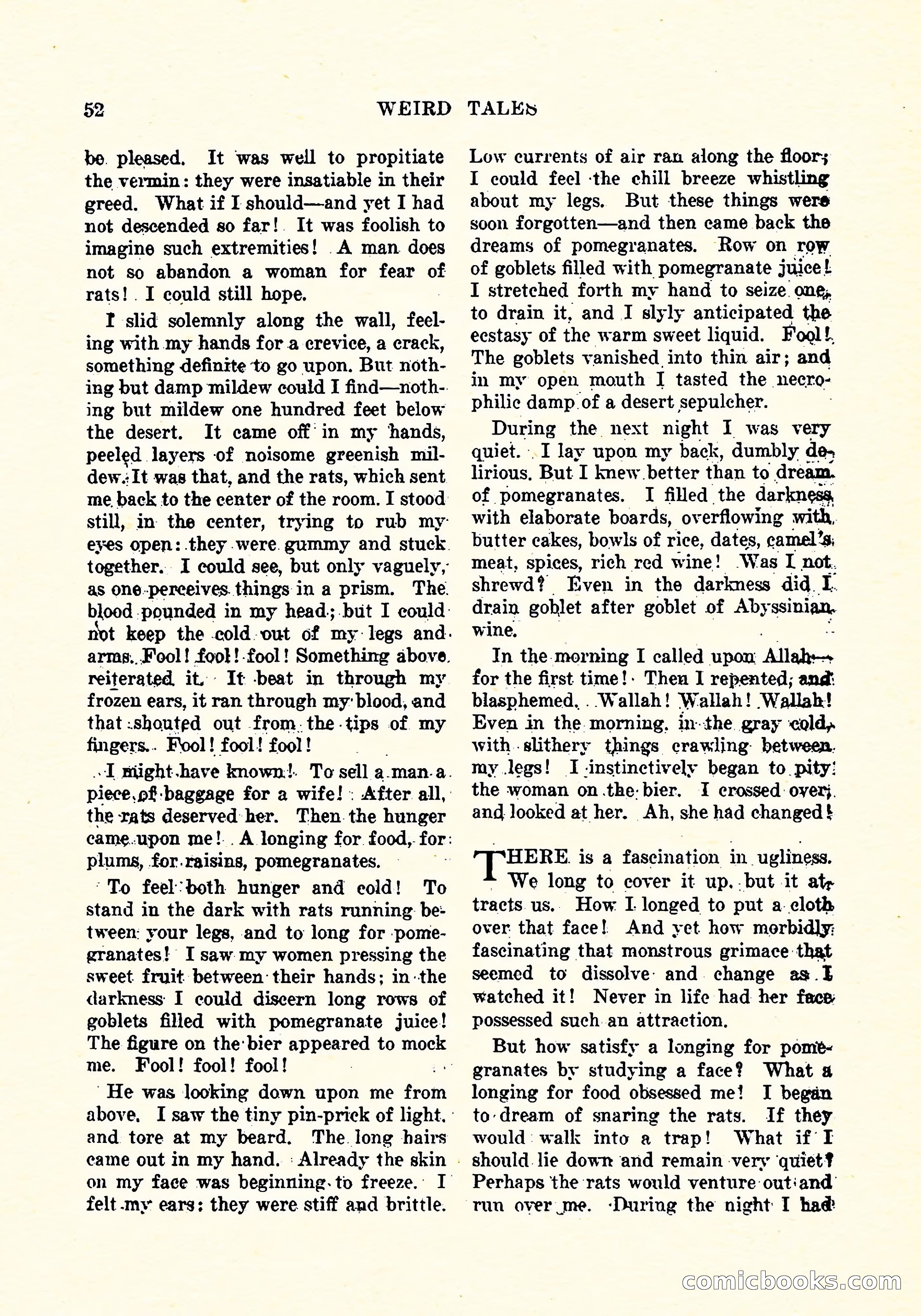 Weird Tales, Vol. 4, No. 3 — page 53 of 194