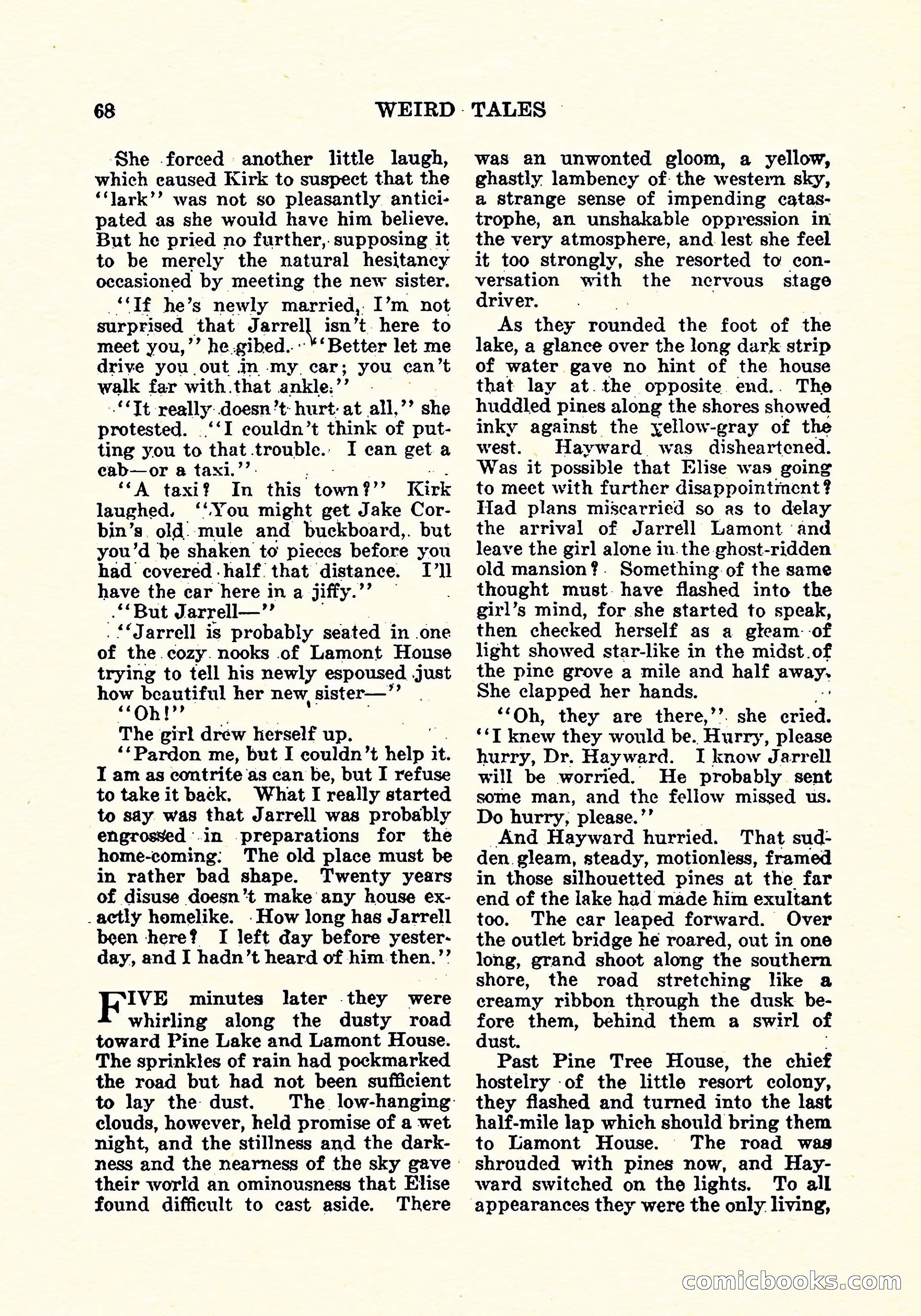Weird Tales, Vol. 4, No. 3 — page 69 of 194