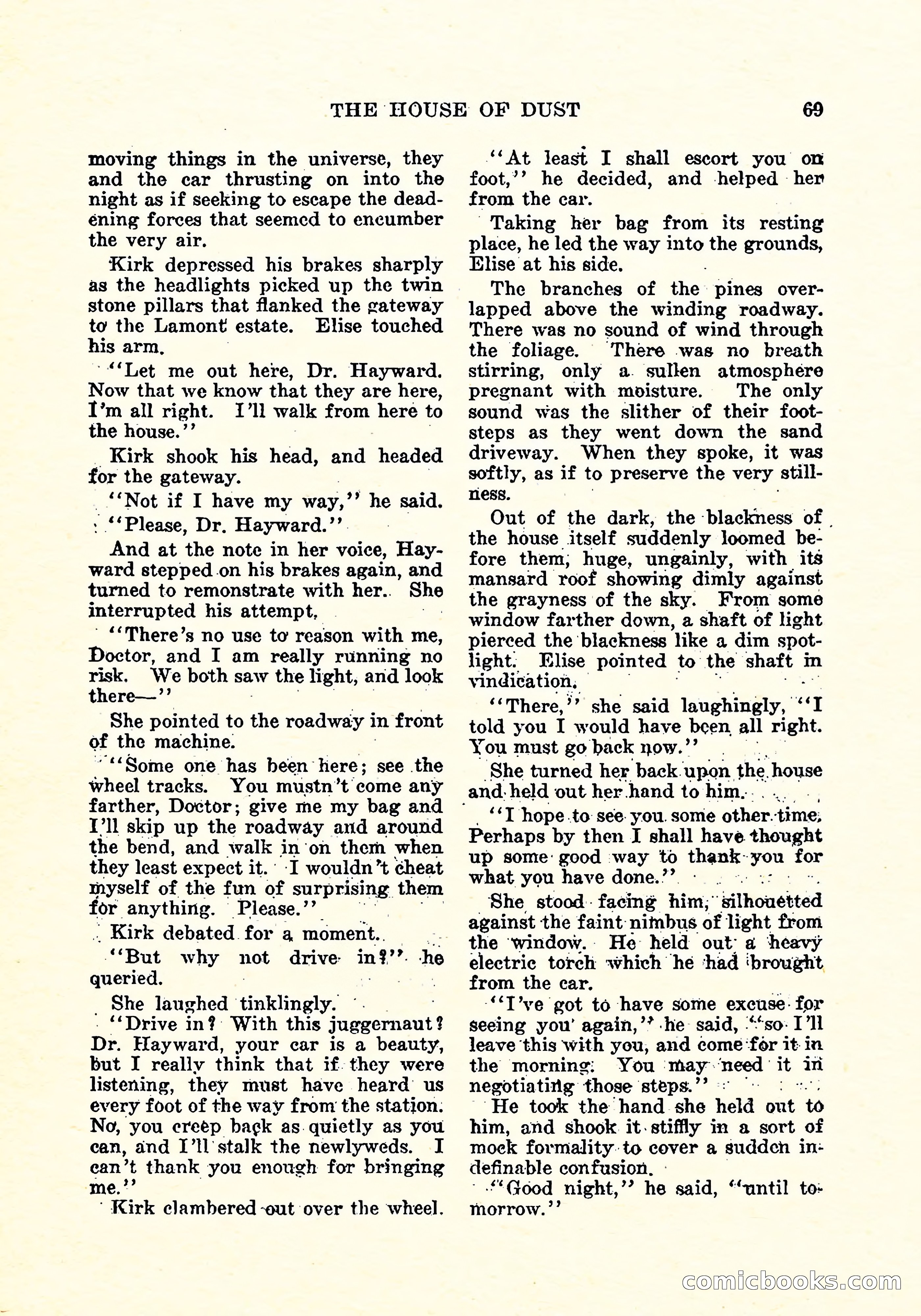Weird Tales, Vol. 4, No. 3 — page 70 of 194