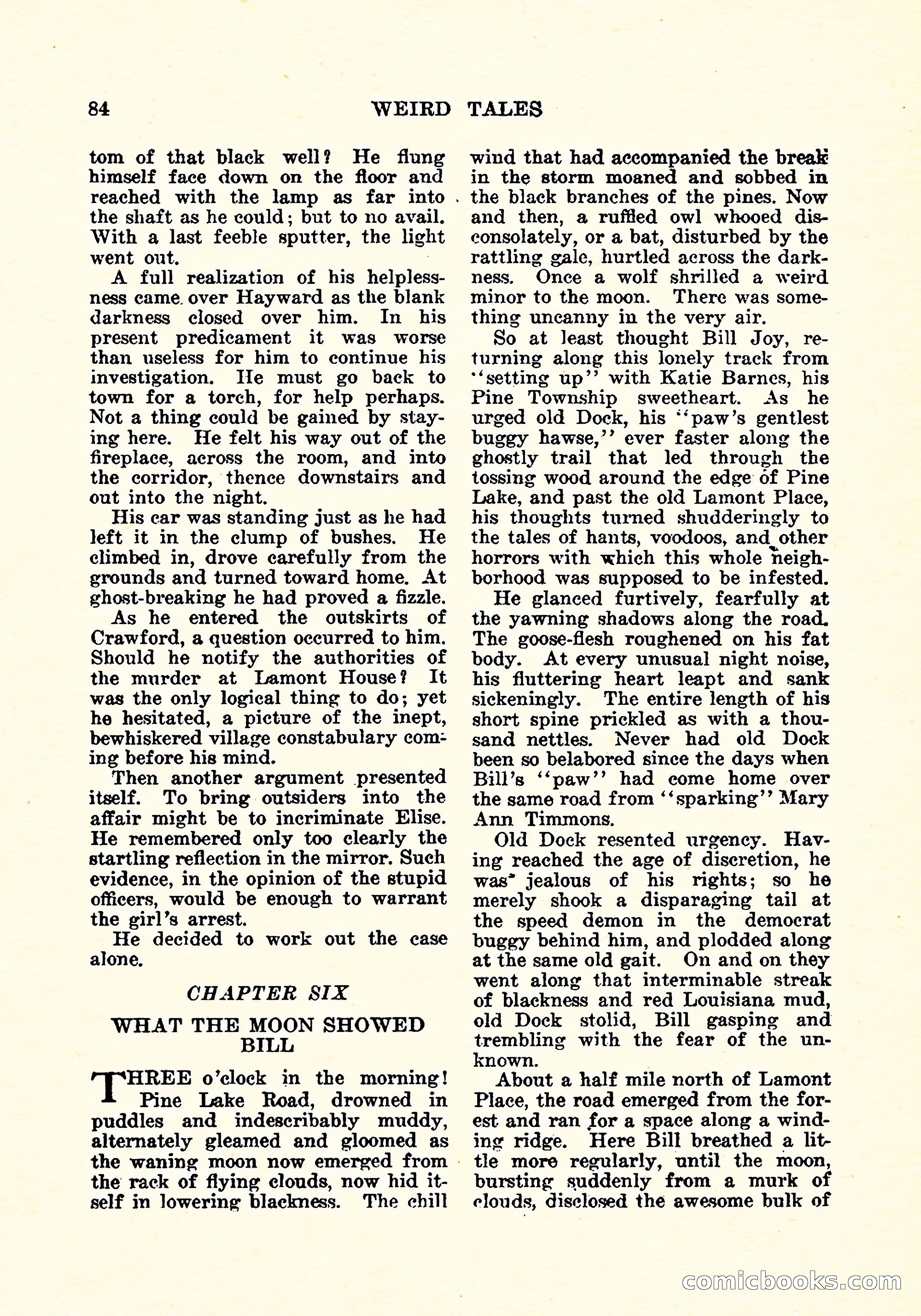 Weird Tales, Vol. 4, No. 3 — page 85 of 194