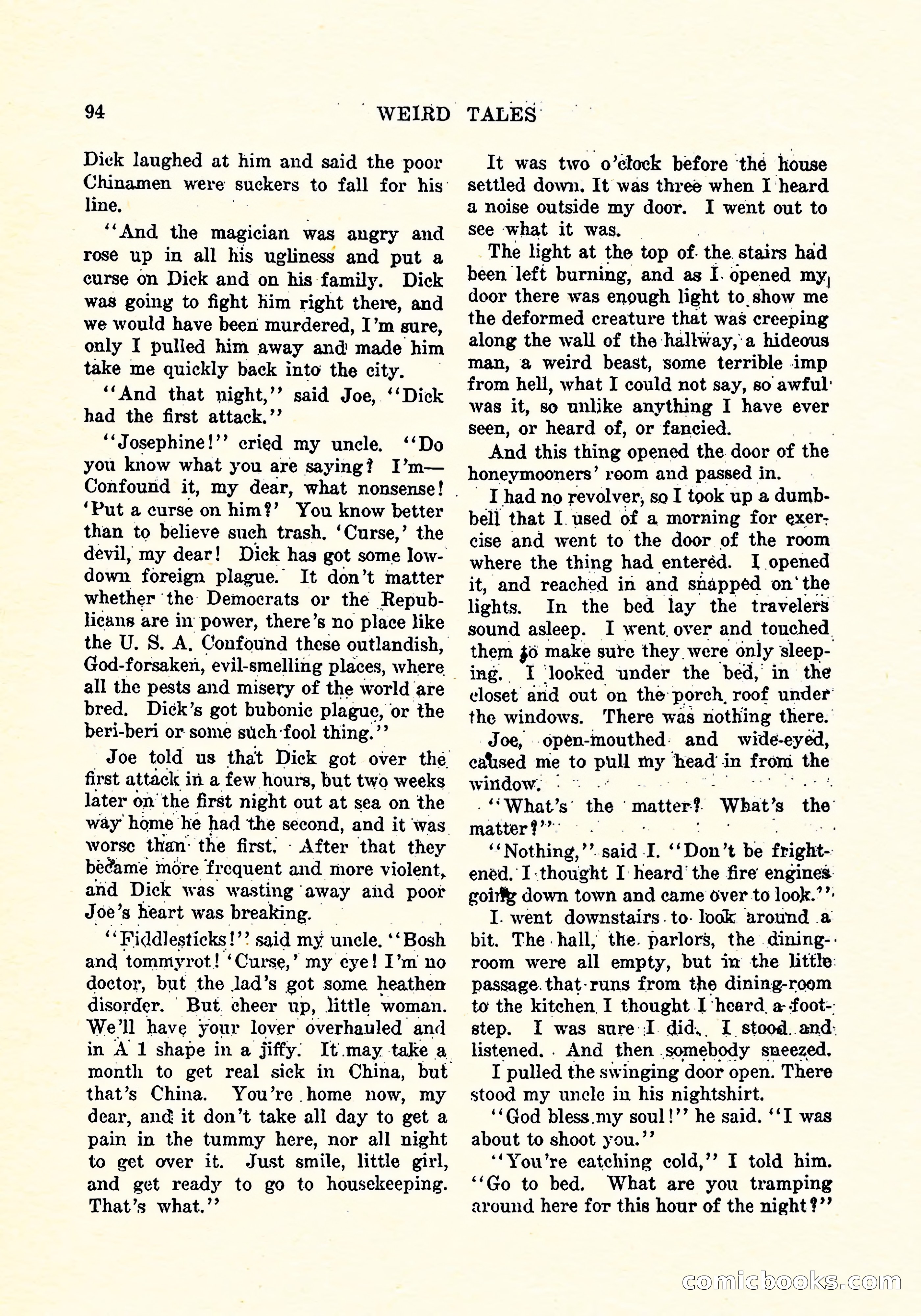 Weird Tales, Vol. 4, No. 3 — page 95 of 194