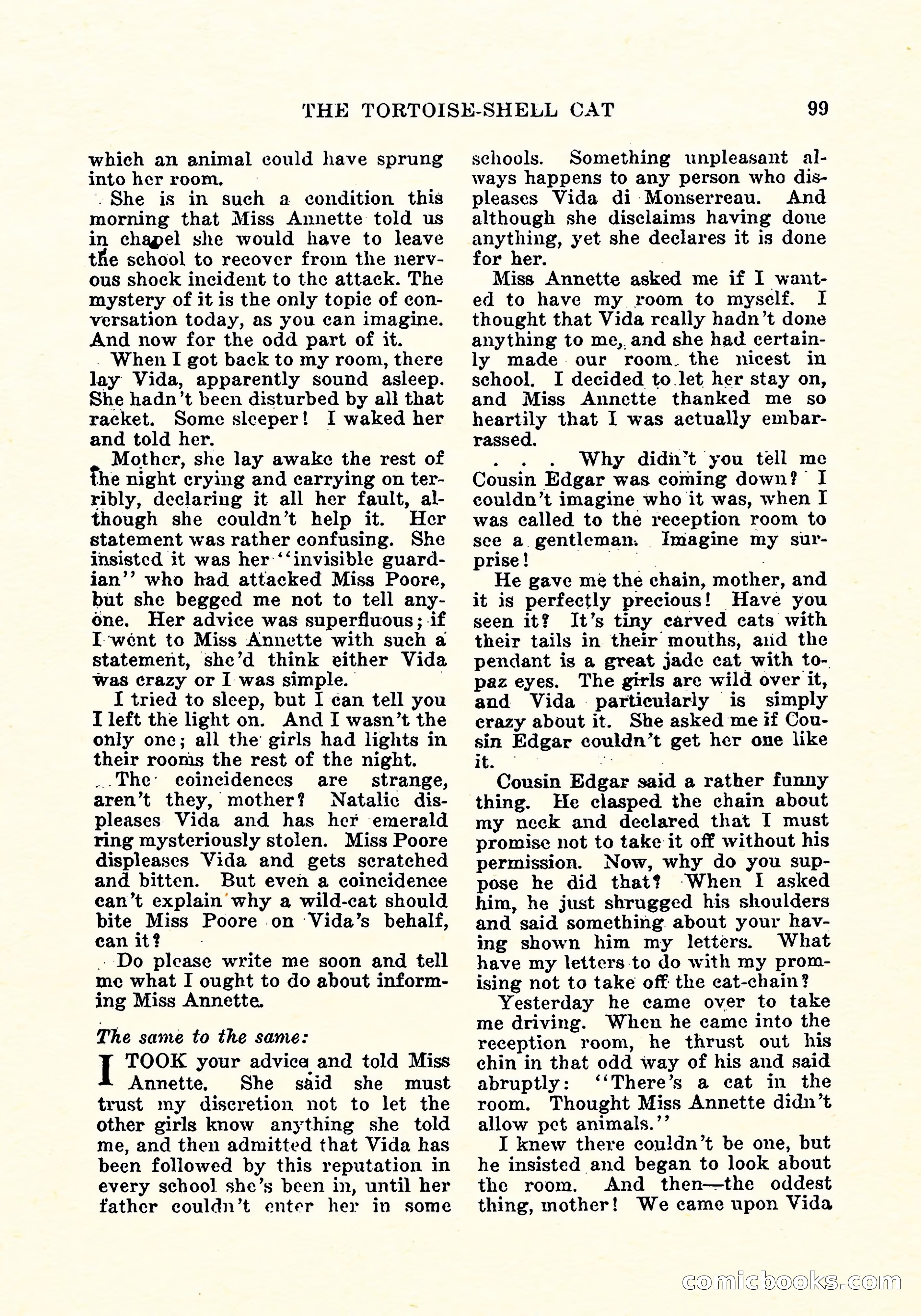 Weird Tales, Vol. 4, No. 3 — page 100 of 194
