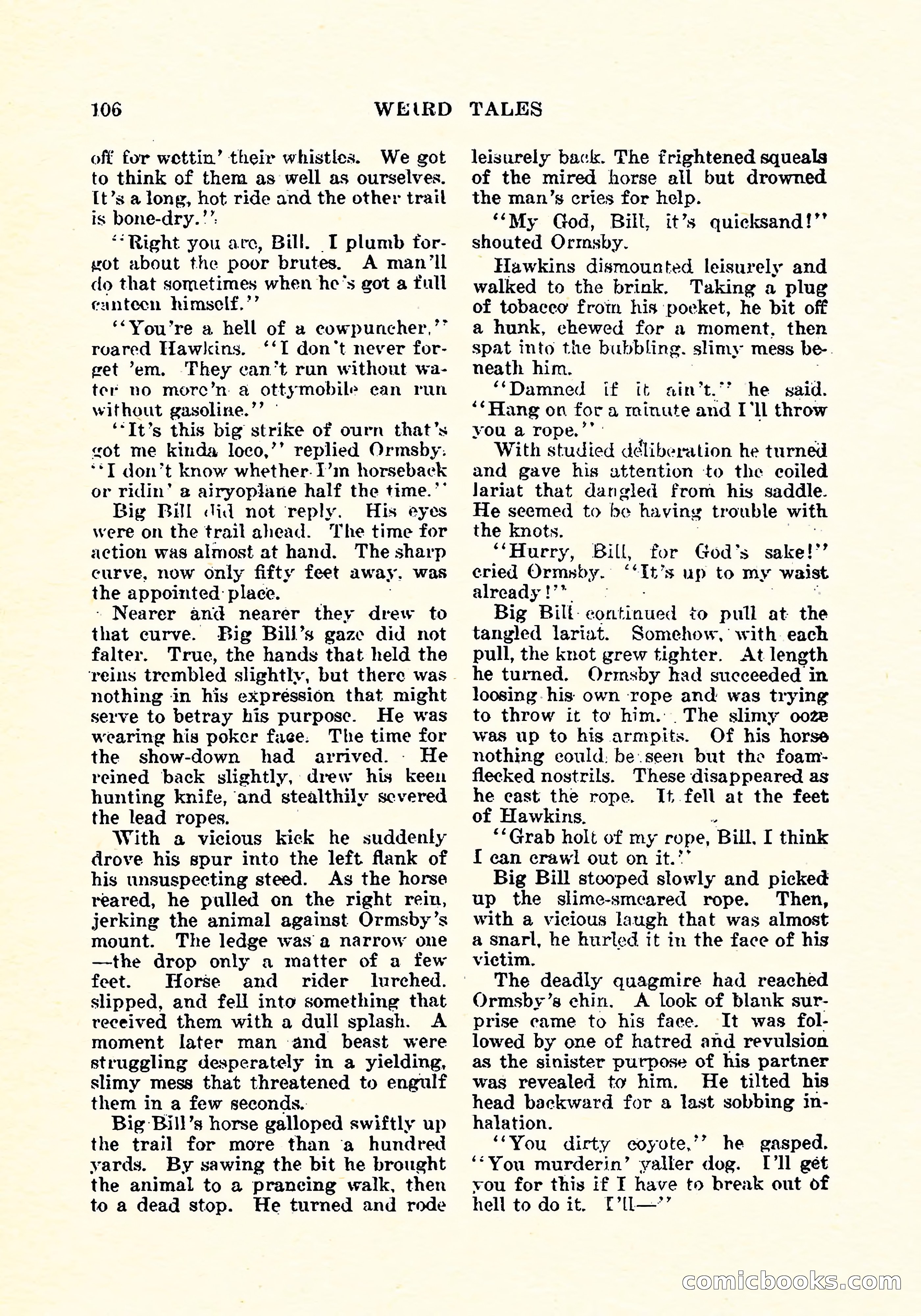 Weird Tales, Vol. 4, No. 3 — page 107 of 194