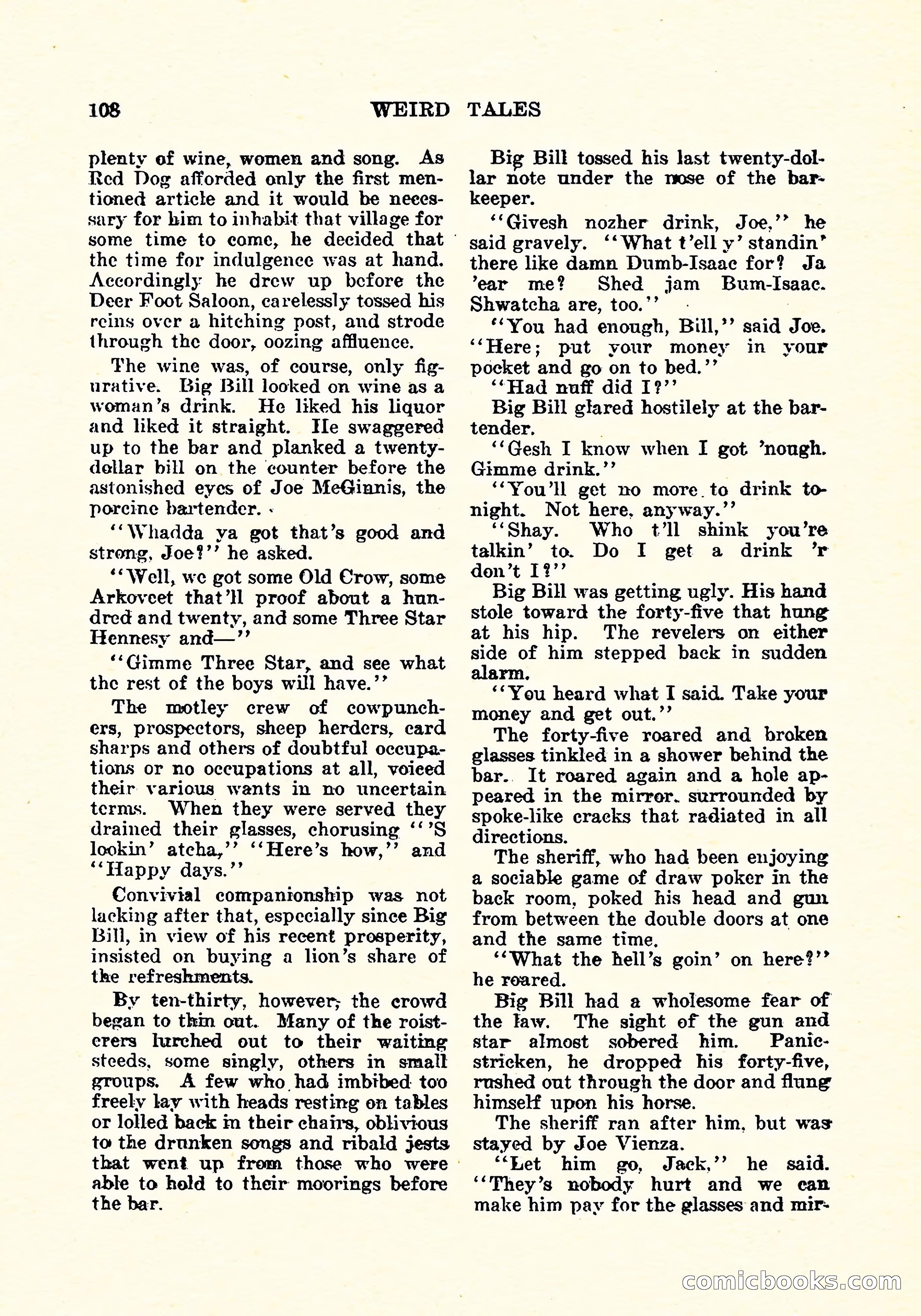 Weird Tales, Vol. 4, No. 3 — page 109 of 194