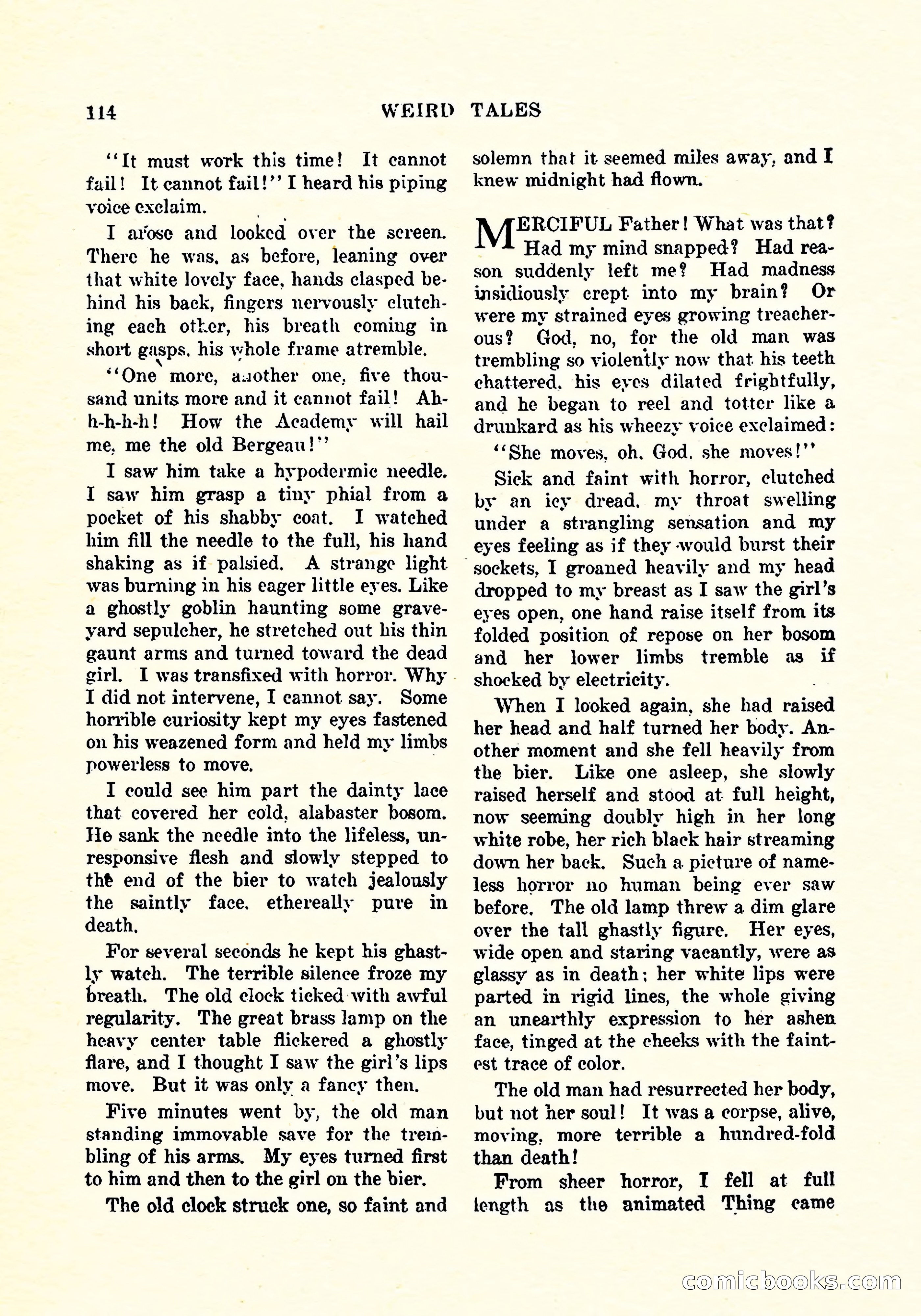 Weird Tales, Vol. 4, No. 3 — page 115 of 194
