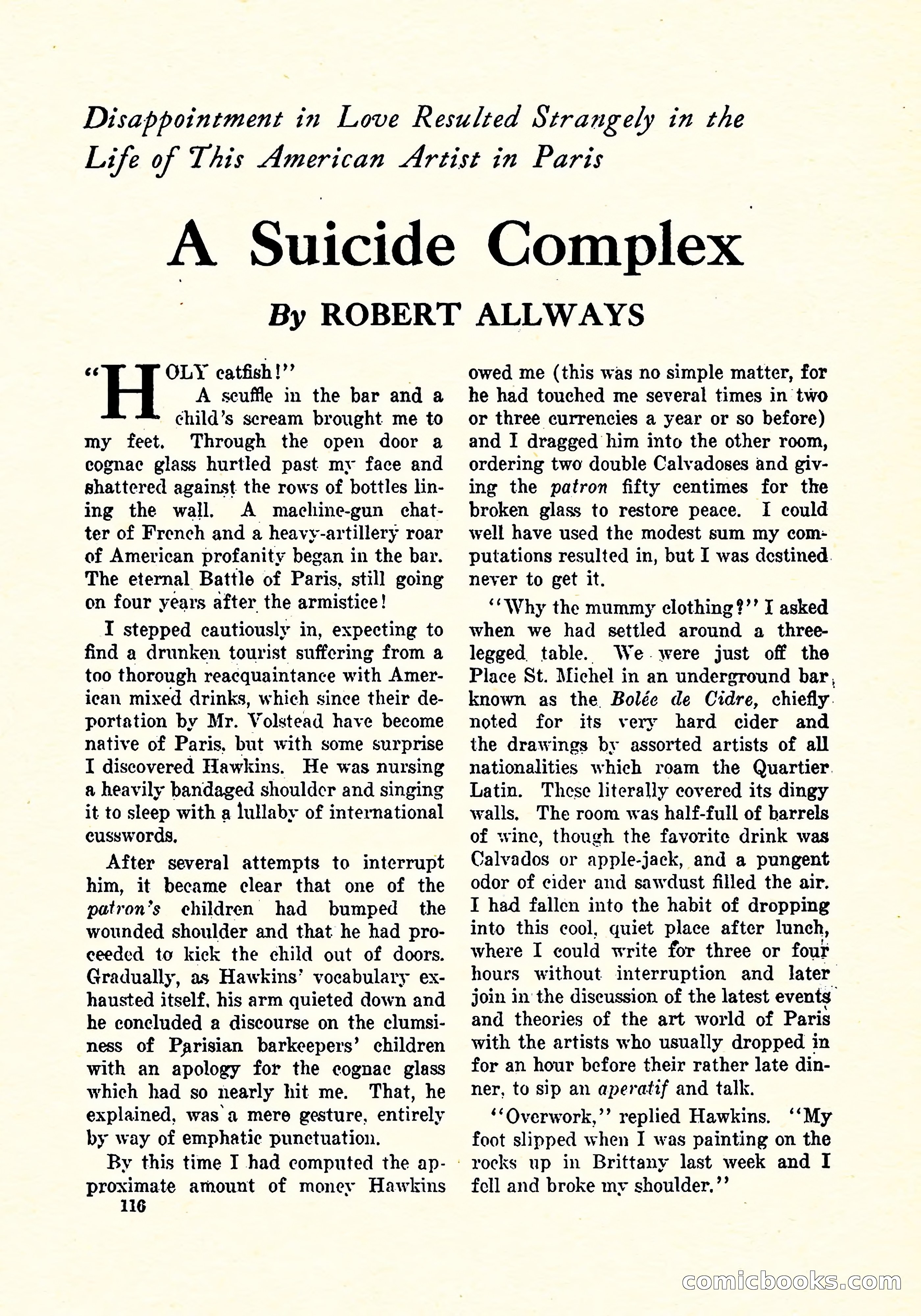 Weird Tales, Vol. 4, No. 3 — page 117 of 194