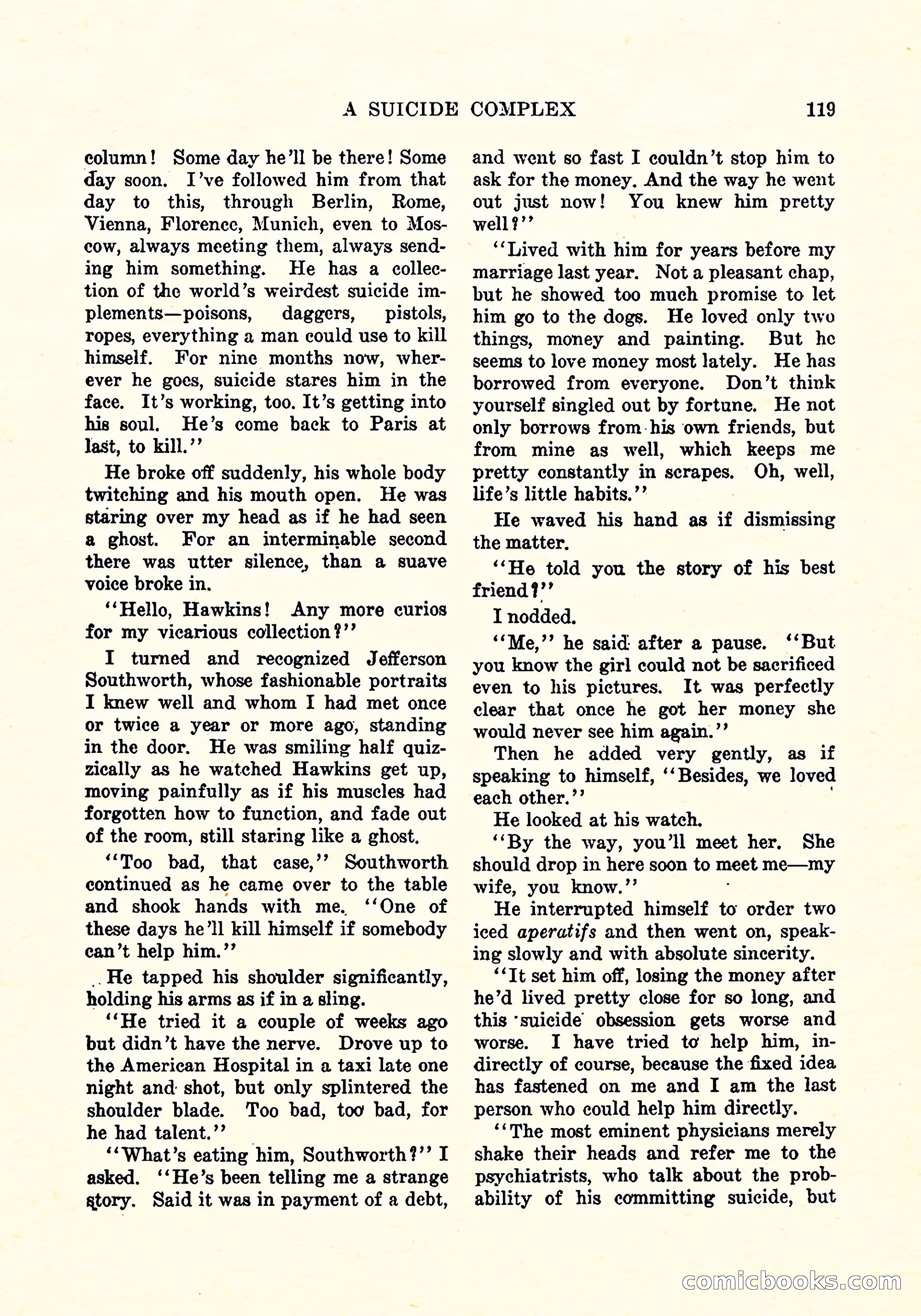 Weird Tales, Vol. 4, No. 3 — page 120 of 194