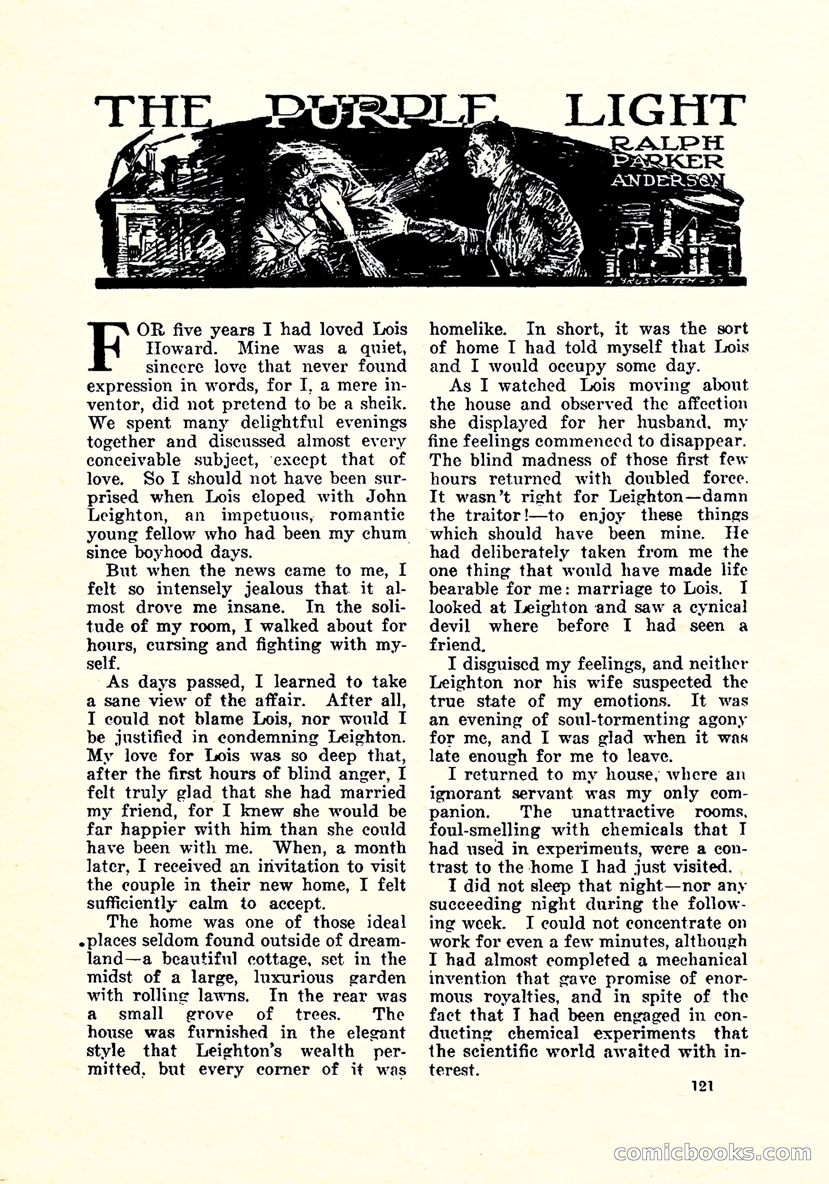 Weird Tales, Vol. 4, No. 3 — page 122 of 194