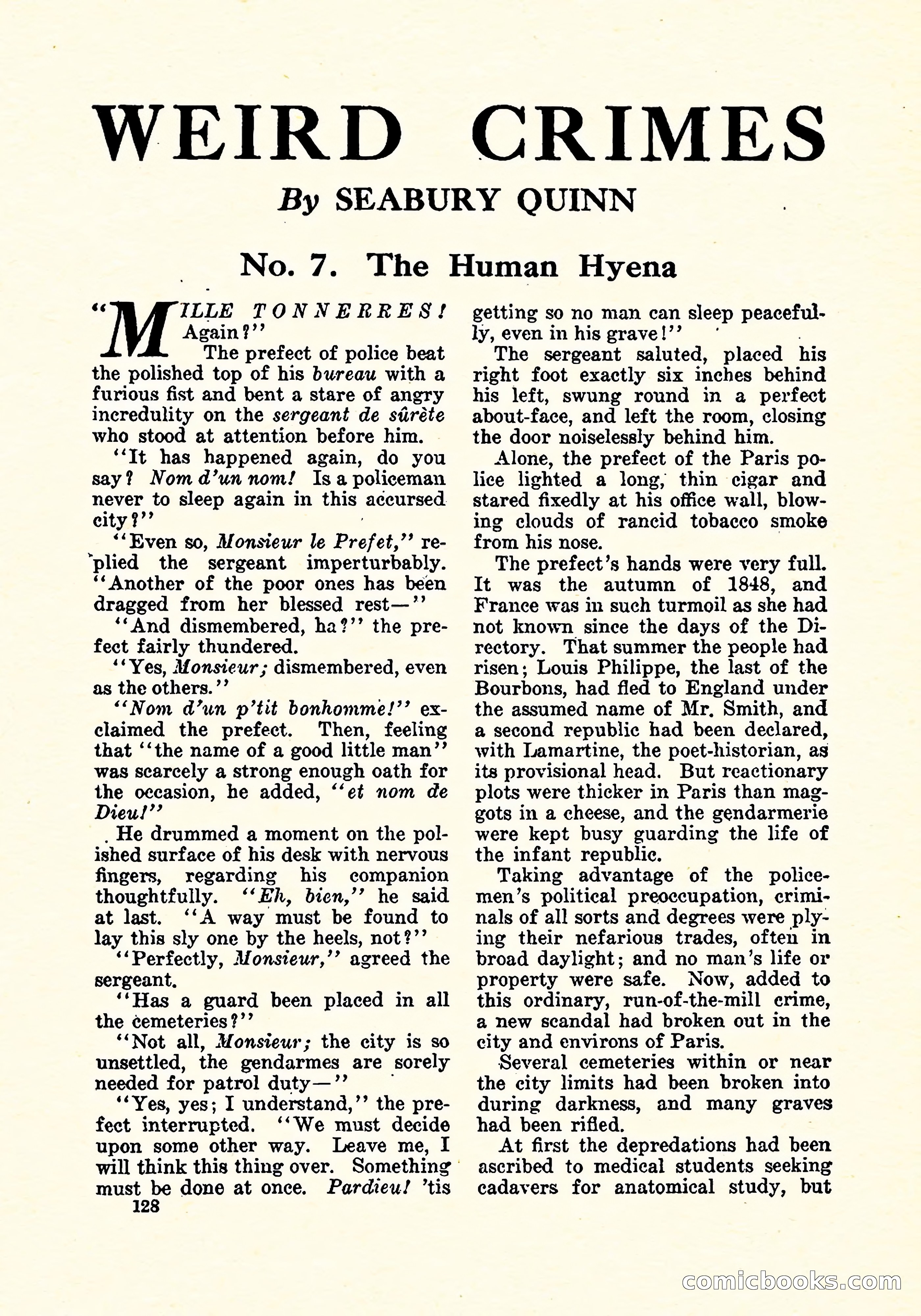 Weird Tales, Vol. 4, No. 3 — page 129 of 194
