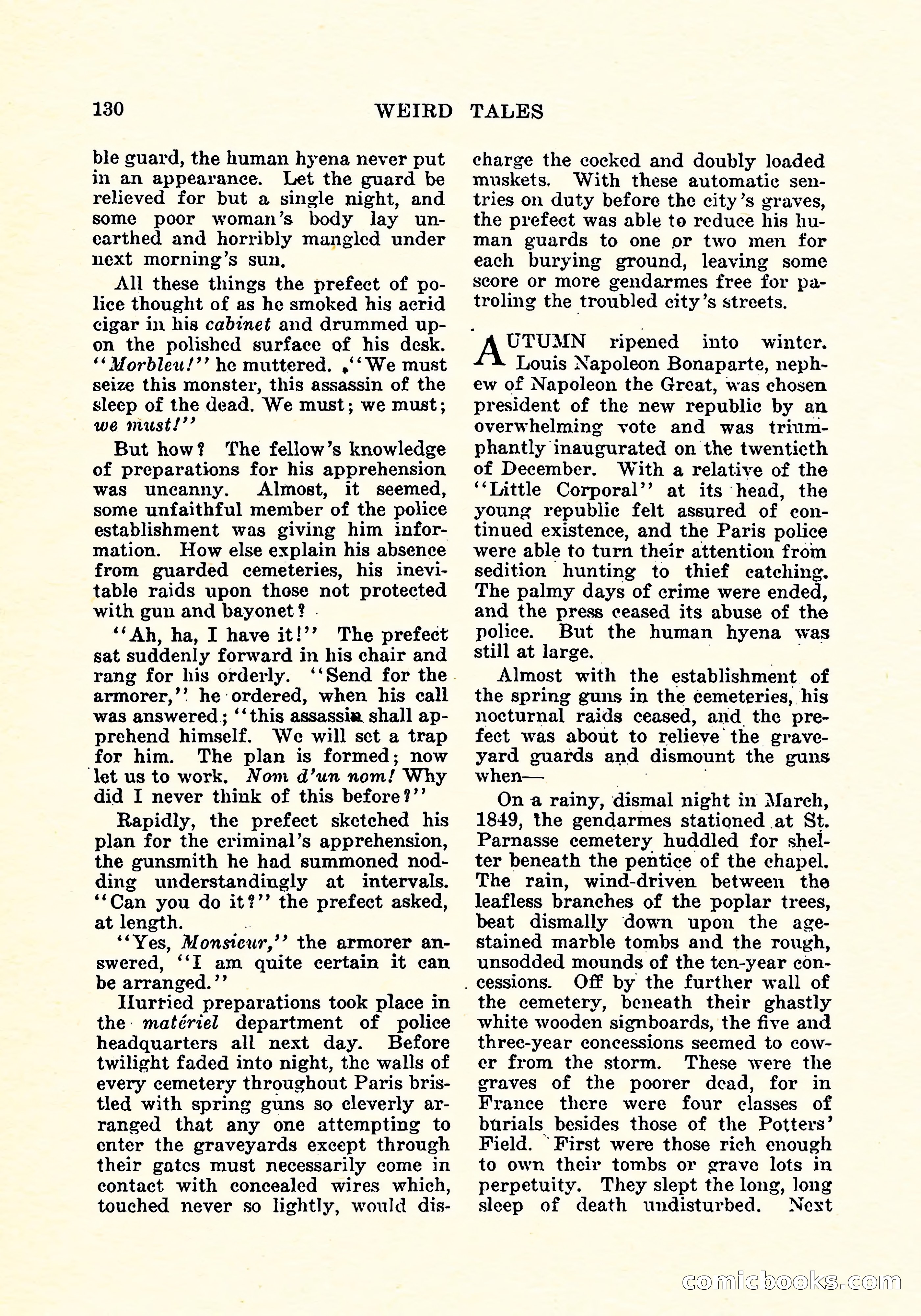 Weird Tales, Vol. 4, No. 3 — page 131 of 194