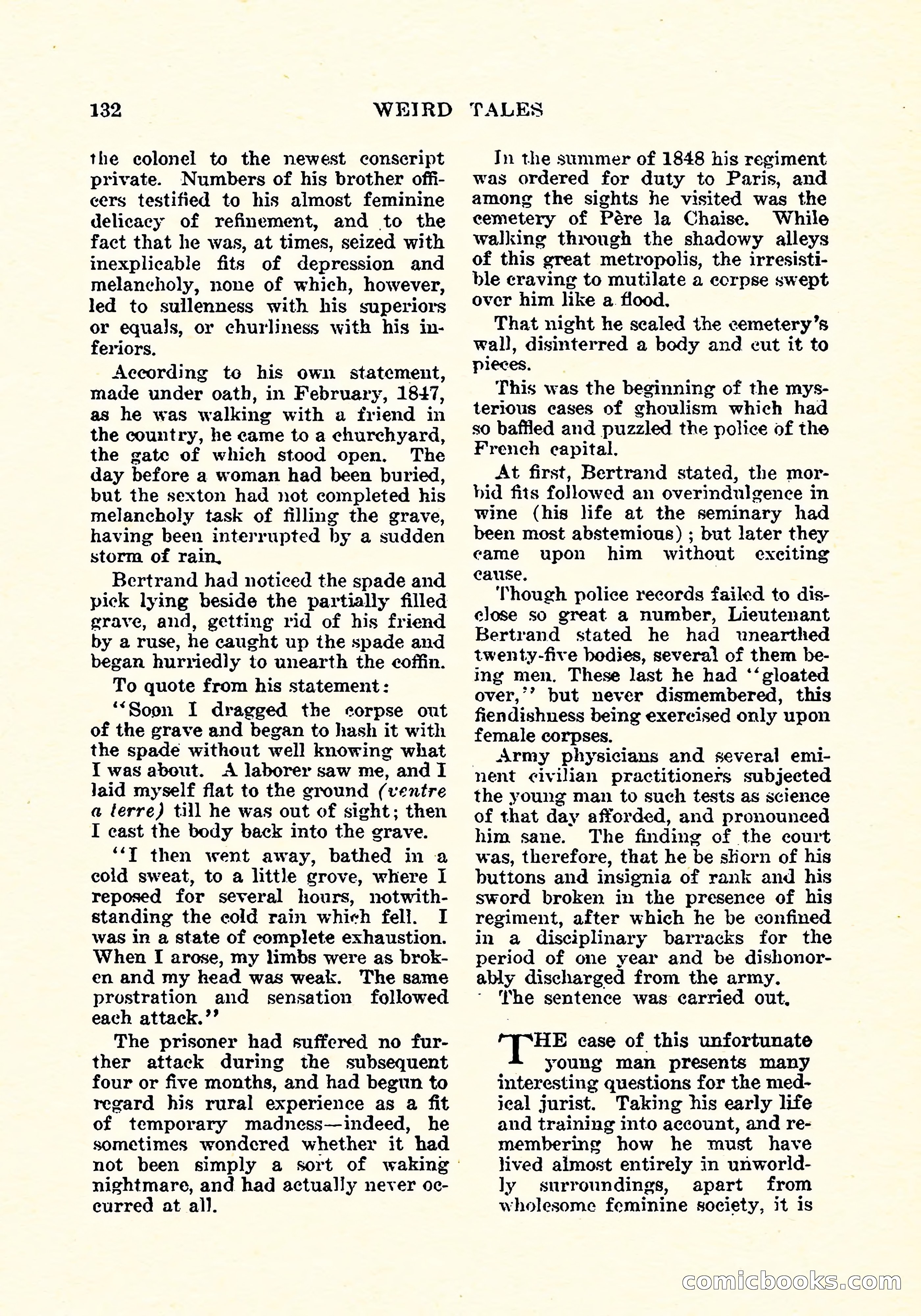 Weird Tales, Vol. 4, No. 3 — page 133 of 194