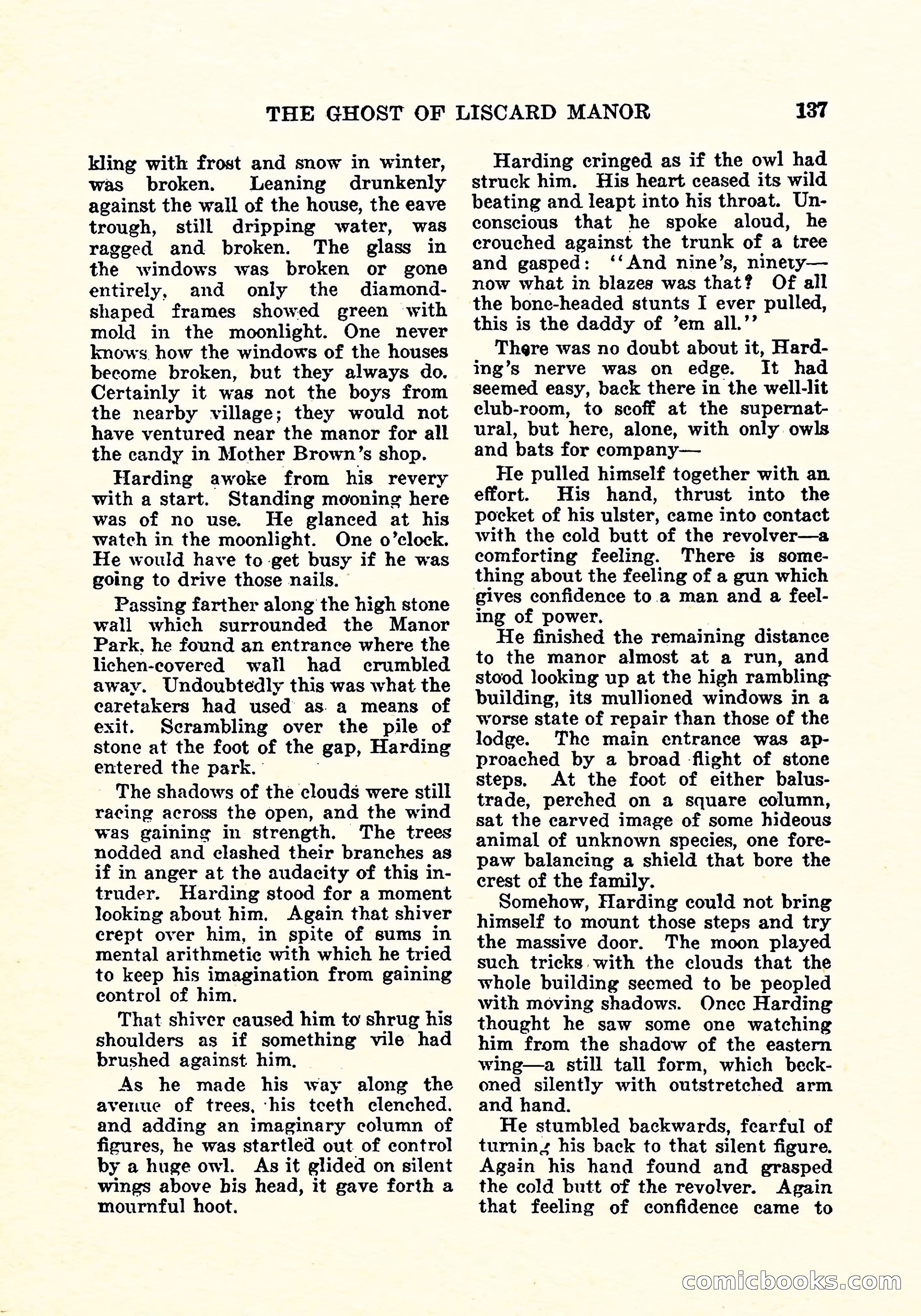 Weird Tales, Vol. 4, No. 3 — page 138 of 194