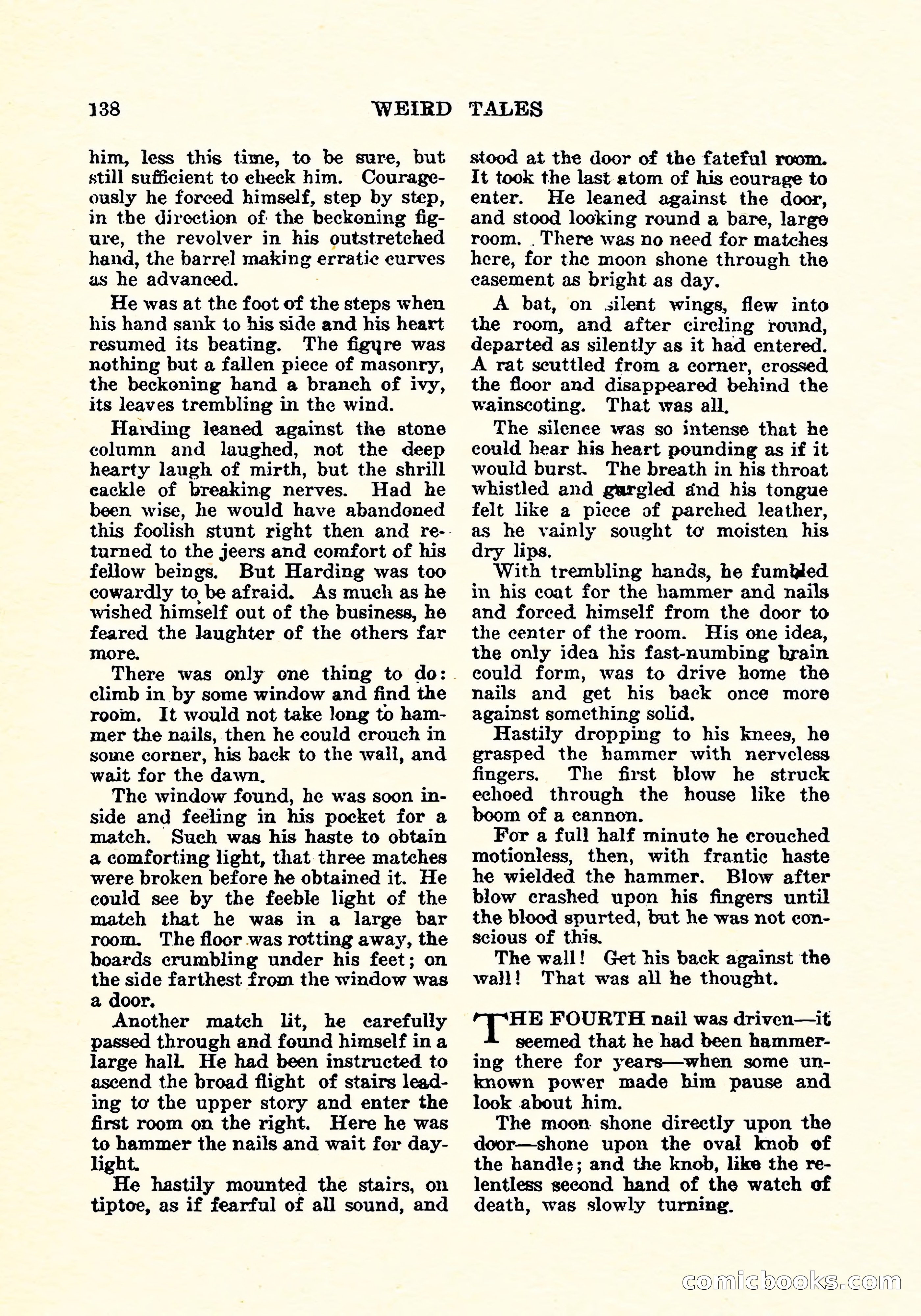 Weird Tales, Vol. 4, No. 3 — page 139 of 194