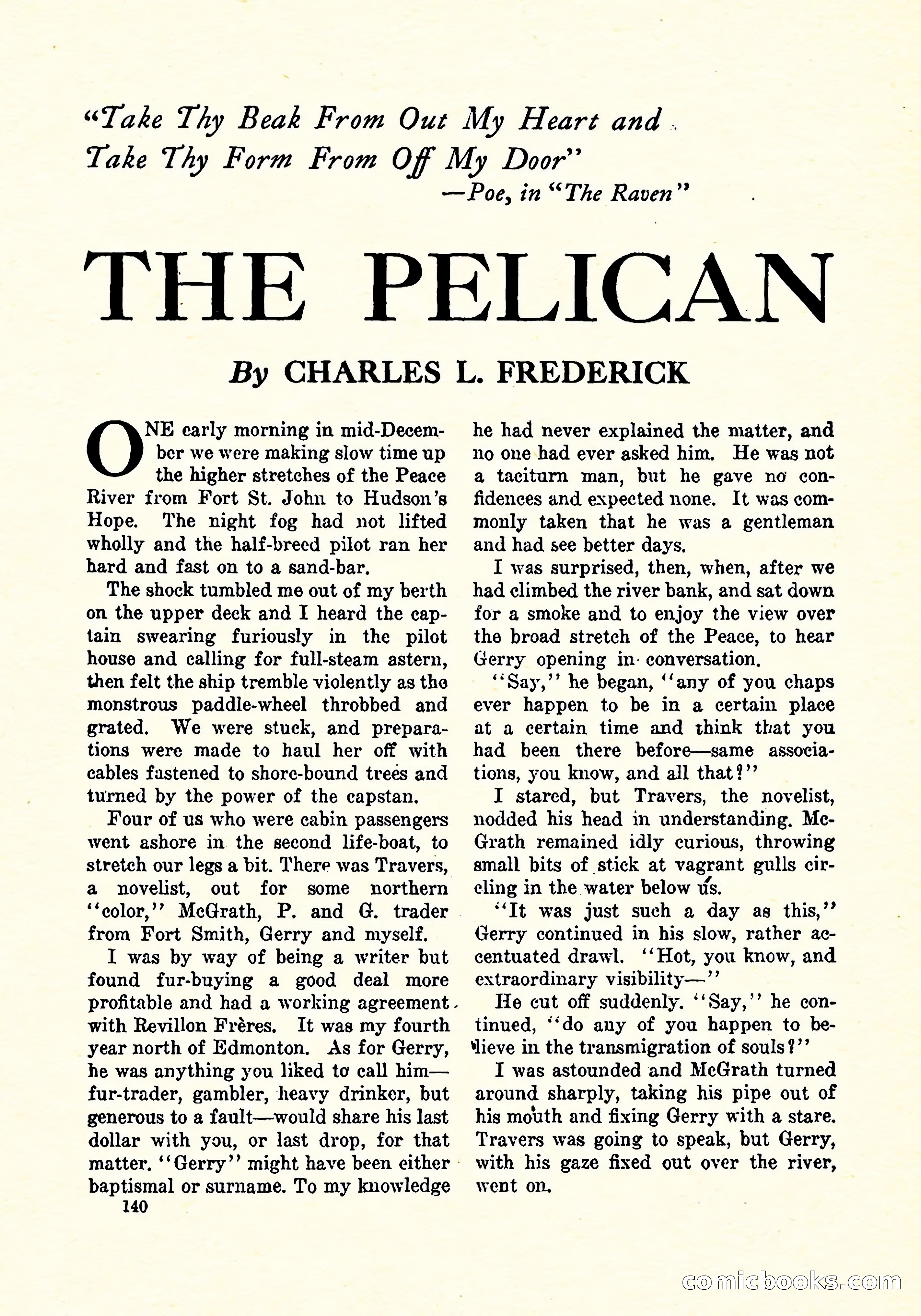 Weird Tales, Vol. 4, No. 3 — page 141 of 194