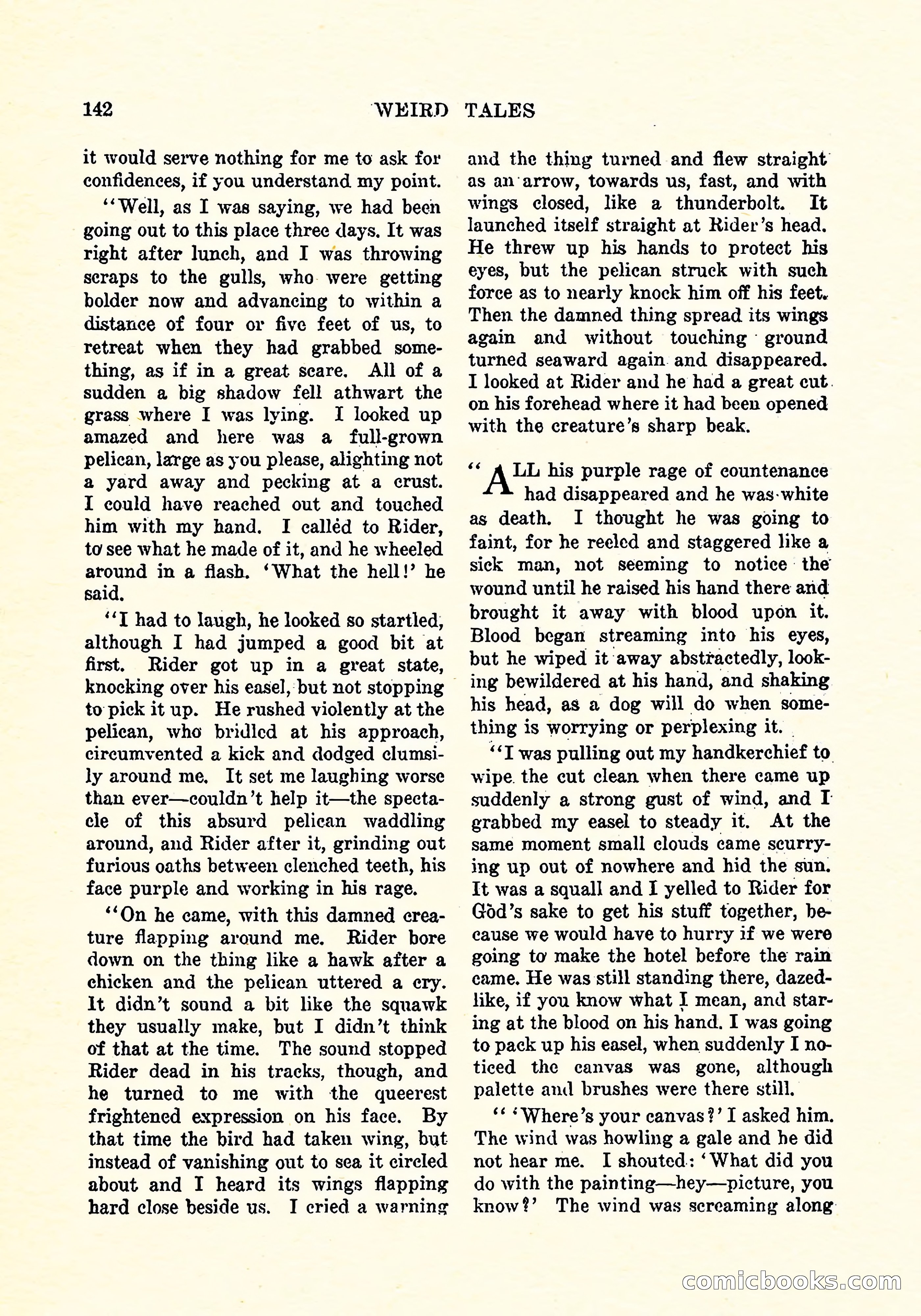 Weird Tales, Vol. 4, No. 3 — page 143 of 194