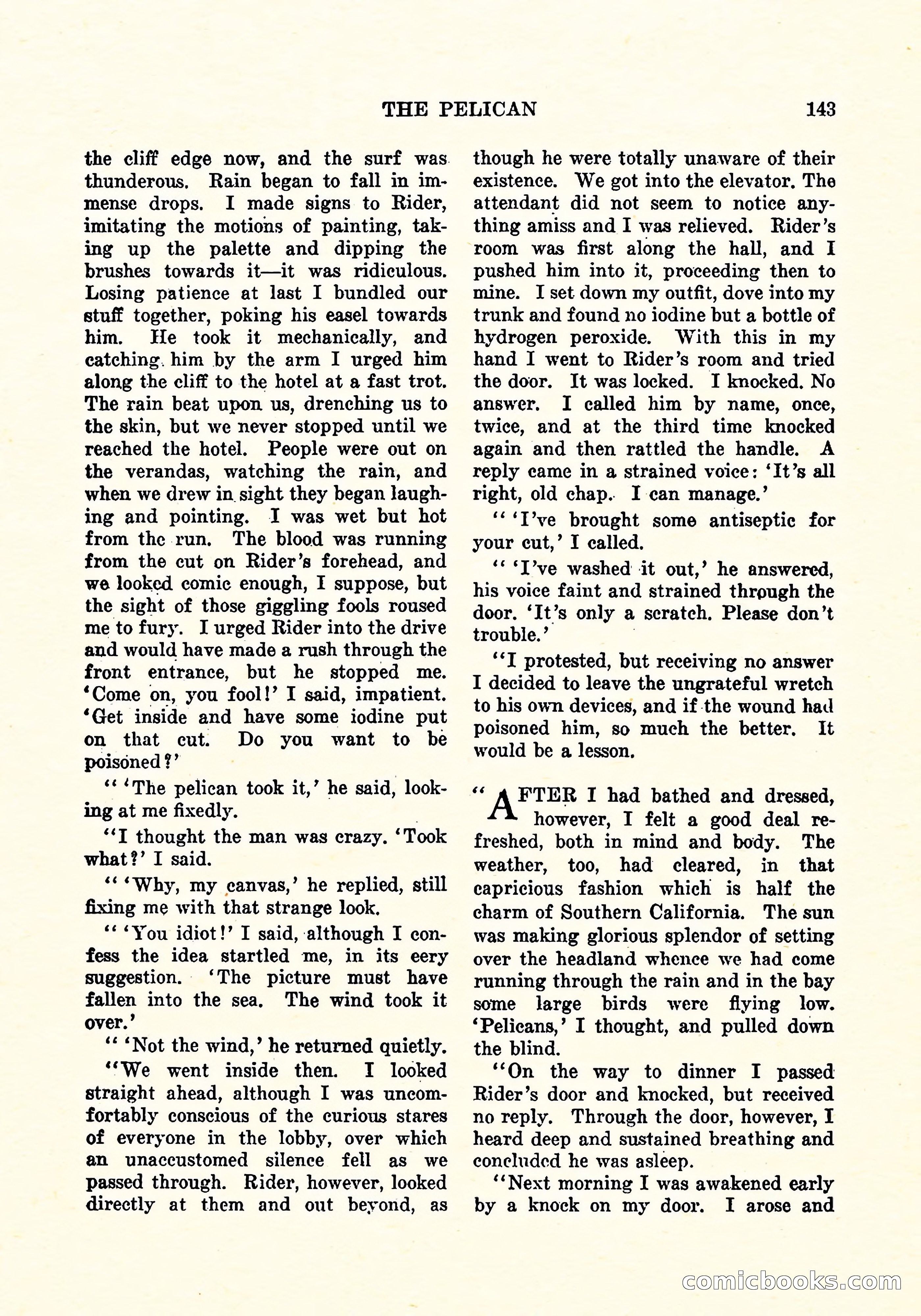 Weird Tales, Vol. 4, No. 3 — page 144 of 194