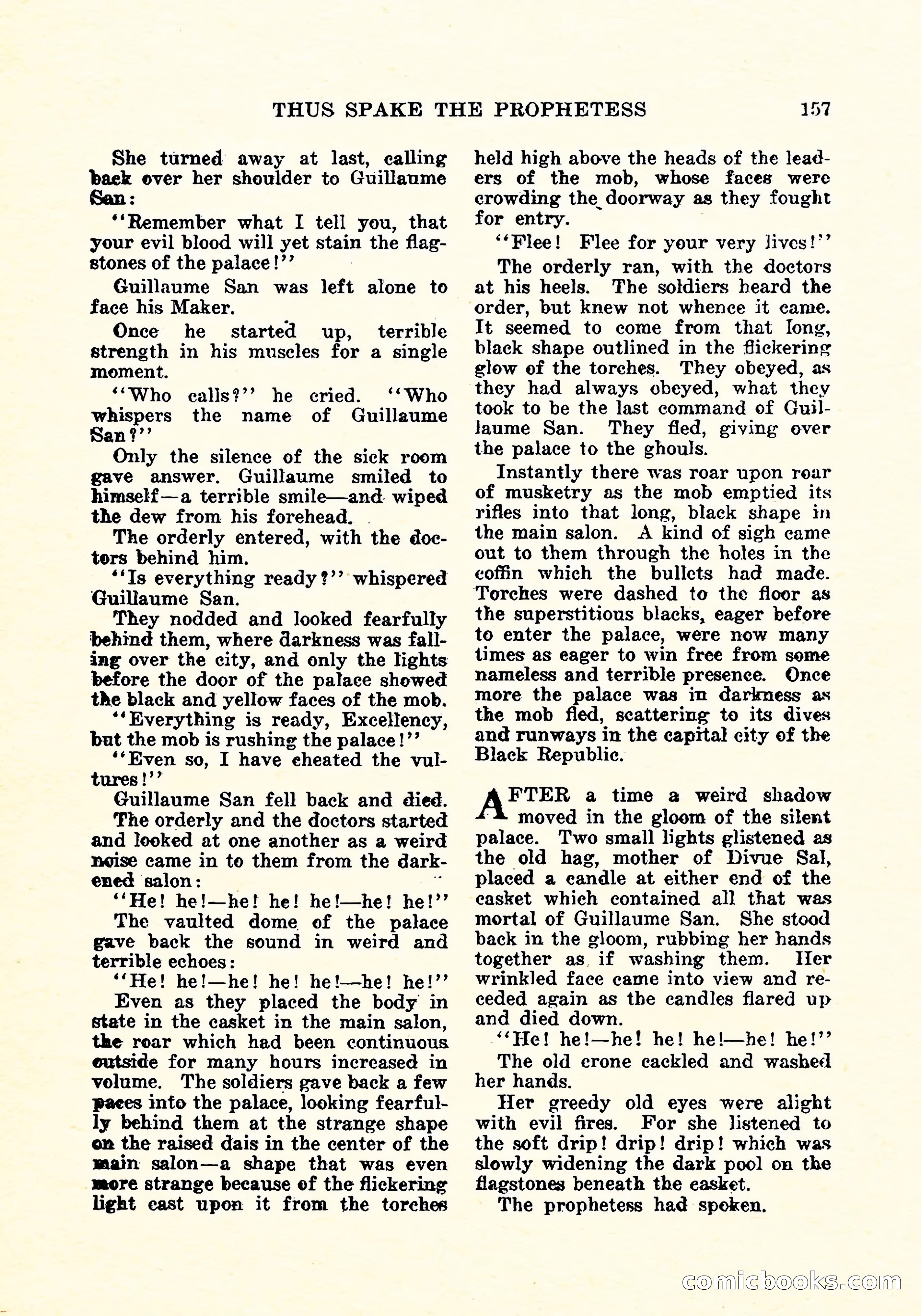 Weird Tales, Vol. 4, No. 3 — page 158 of 194