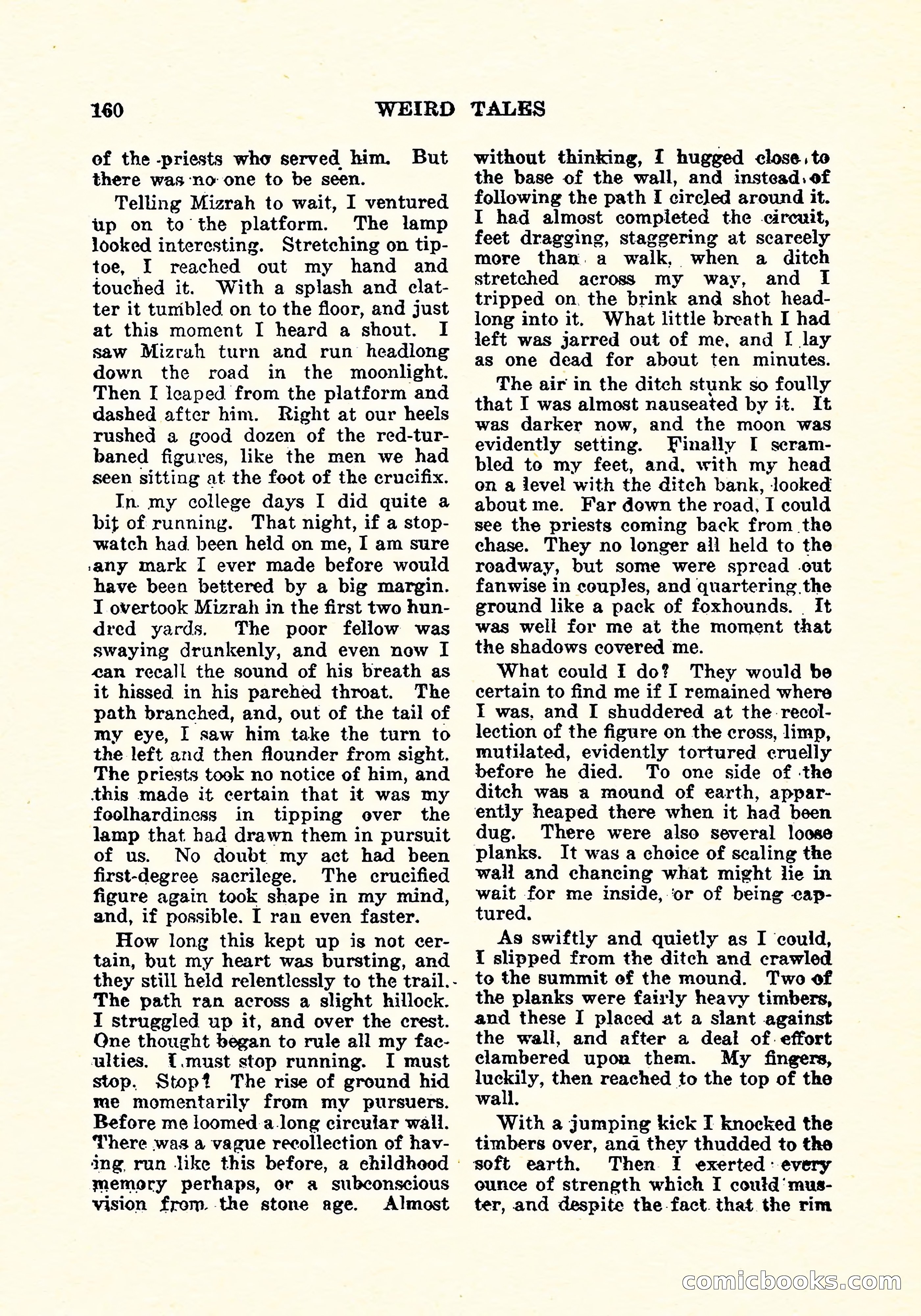 Weird Tales, Vol. 4, No. 3 — page 161 of 194