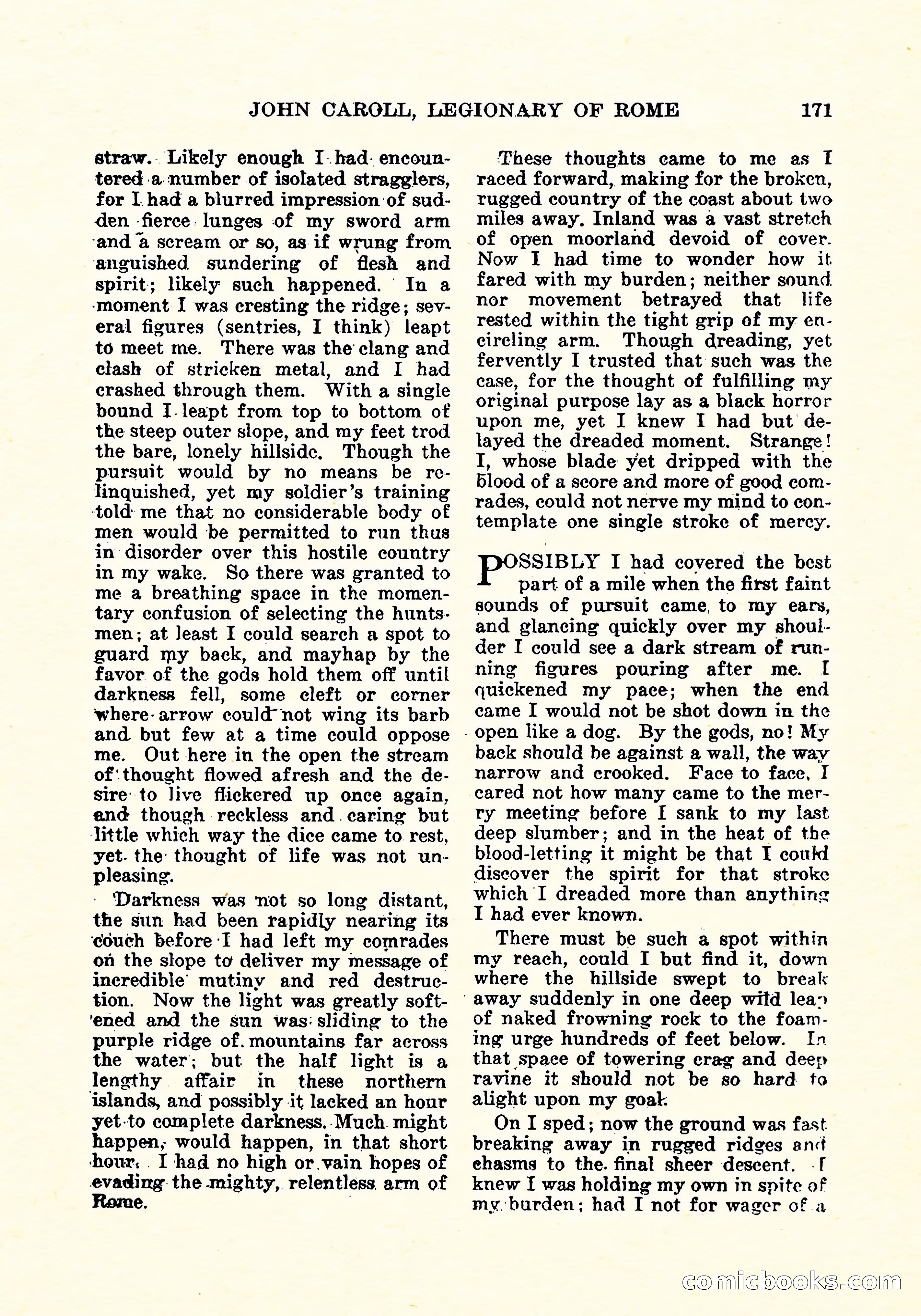 Weird Tales, Vol. 4, No. 3 — page 172 of 194