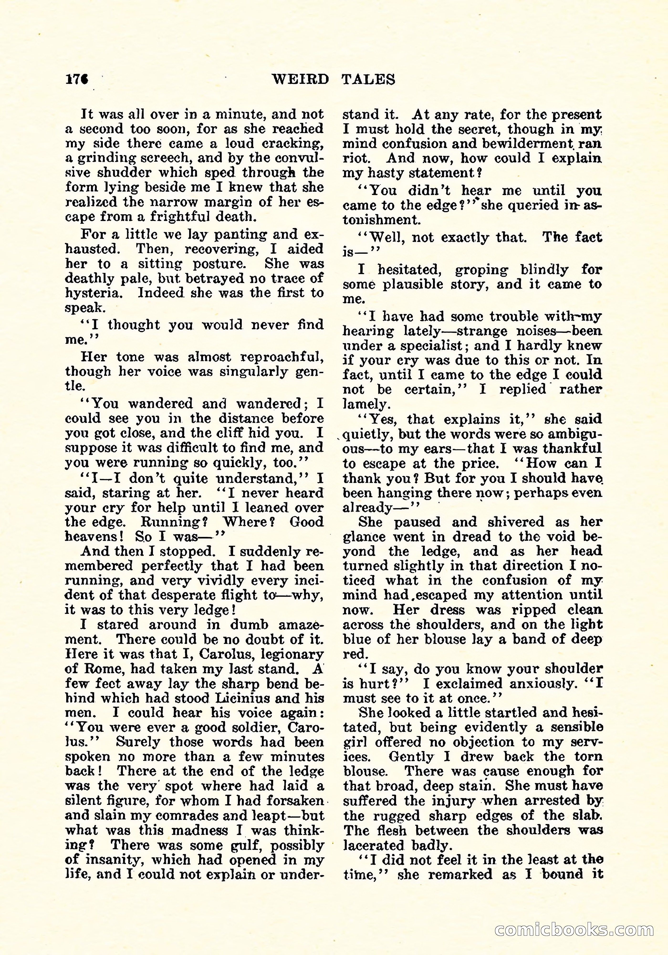 Weird Tales, Vol. 4, No. 3 — page 177 of 194