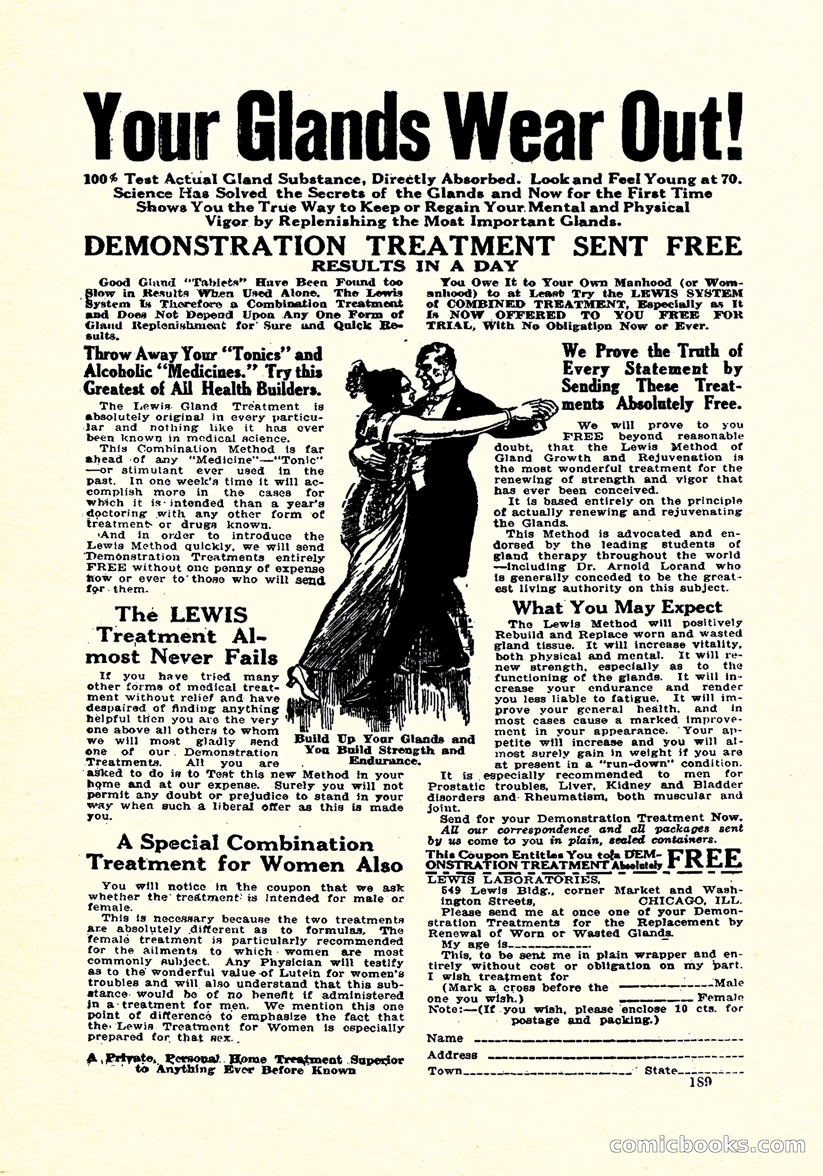 Weird Tales, Vol. 4, No. 3 — page 190 of 194