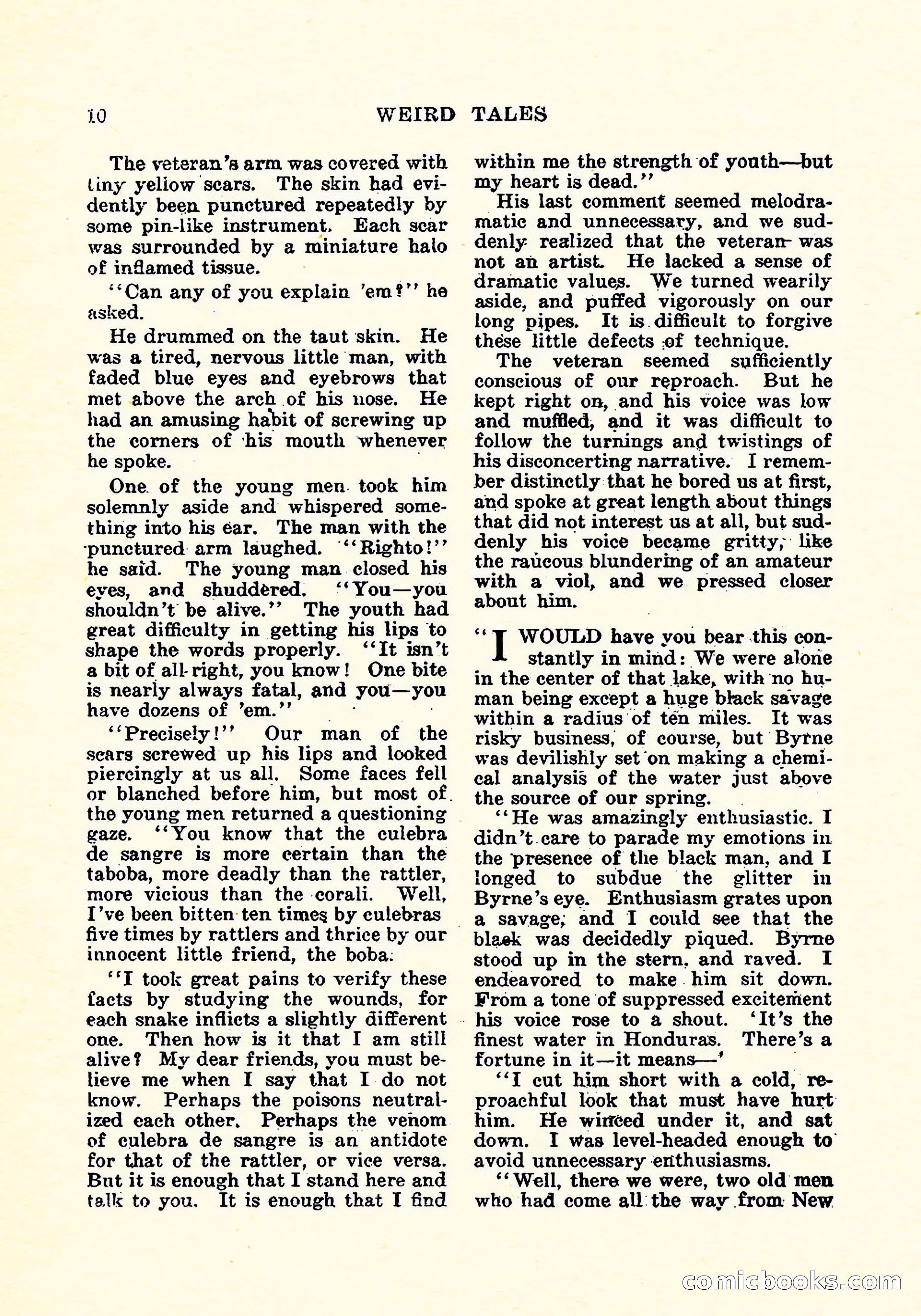 Weird Tales, Vol. 4, No. 4 — page 11 of 194