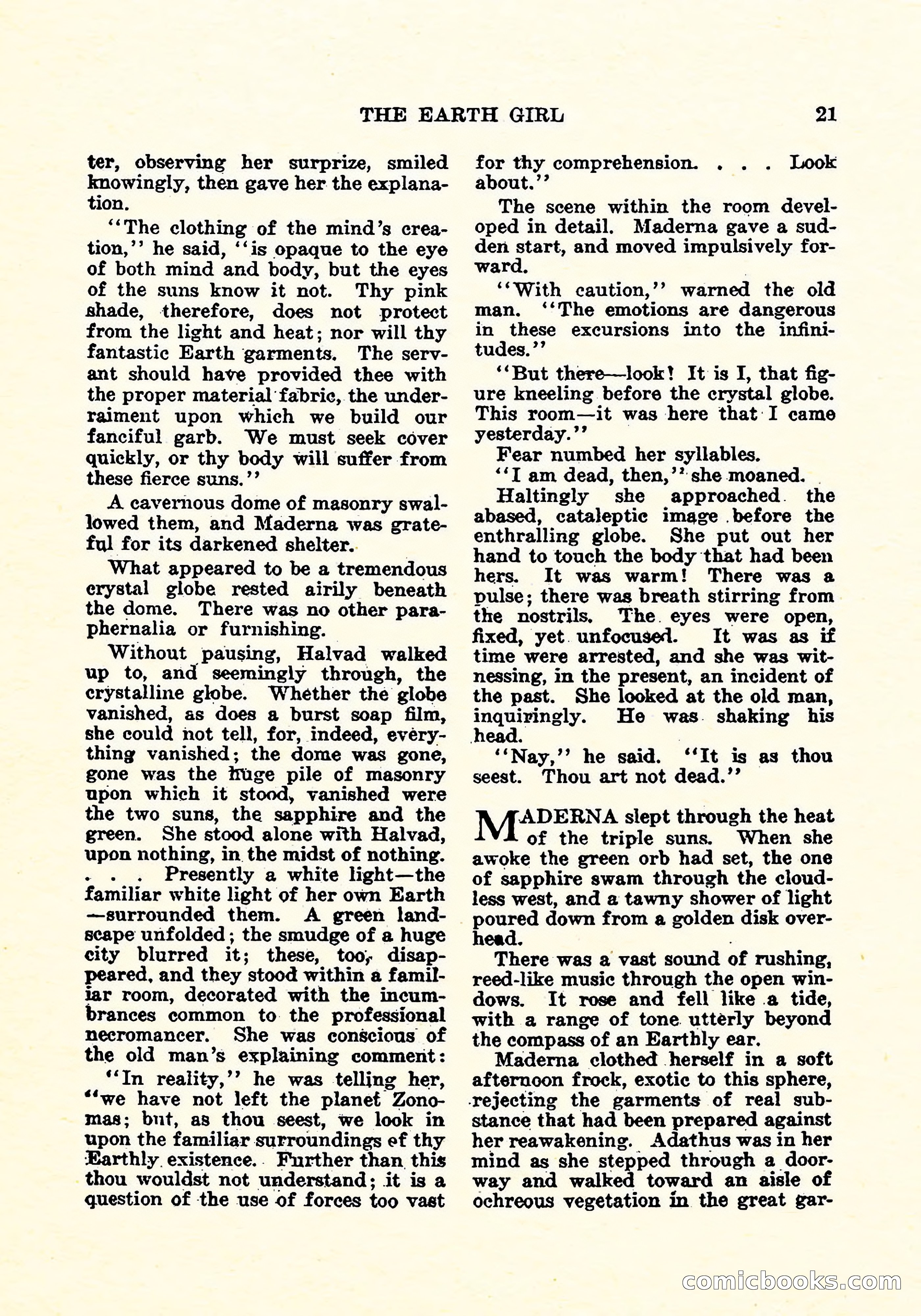Weird Tales, Vol. 4, No. 4 — page 22 of 194