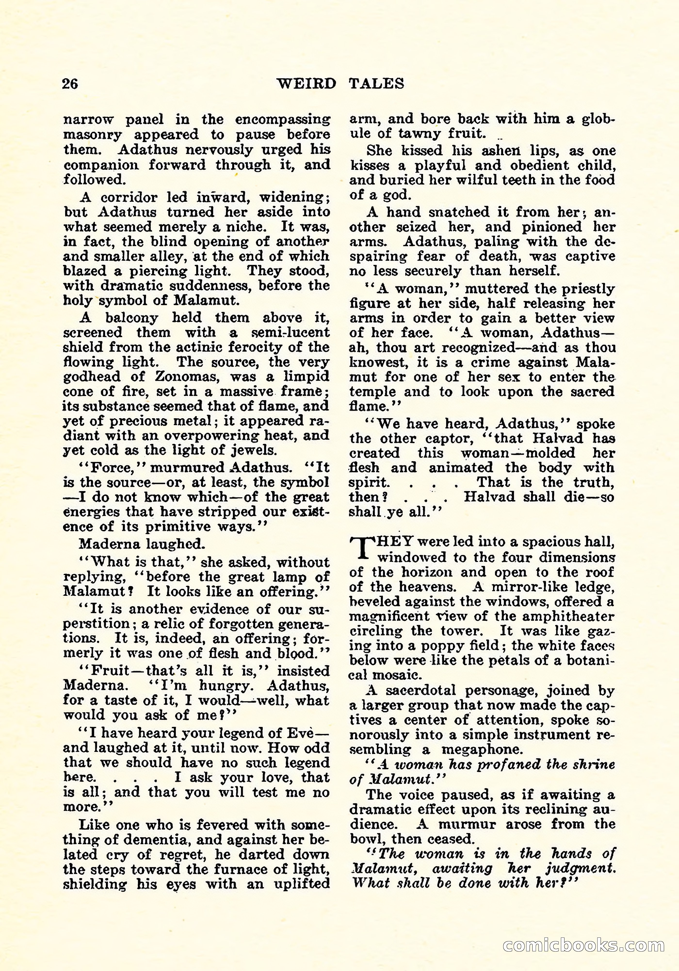 Weird Tales, Vol. 4, No. 4 — page 27 of 194