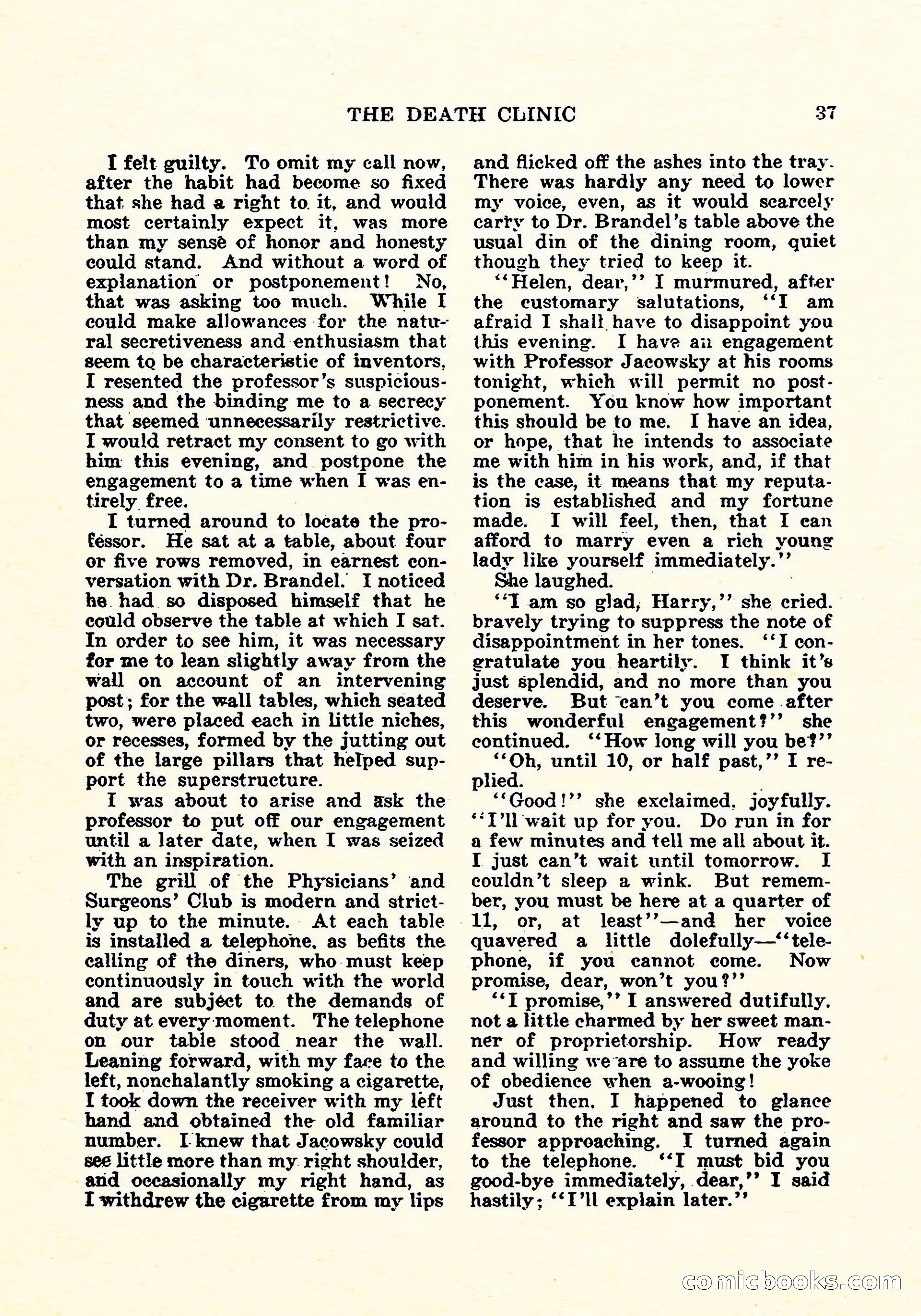 Weird Tales, Vol. 4, No. 4 — page 38 of 194