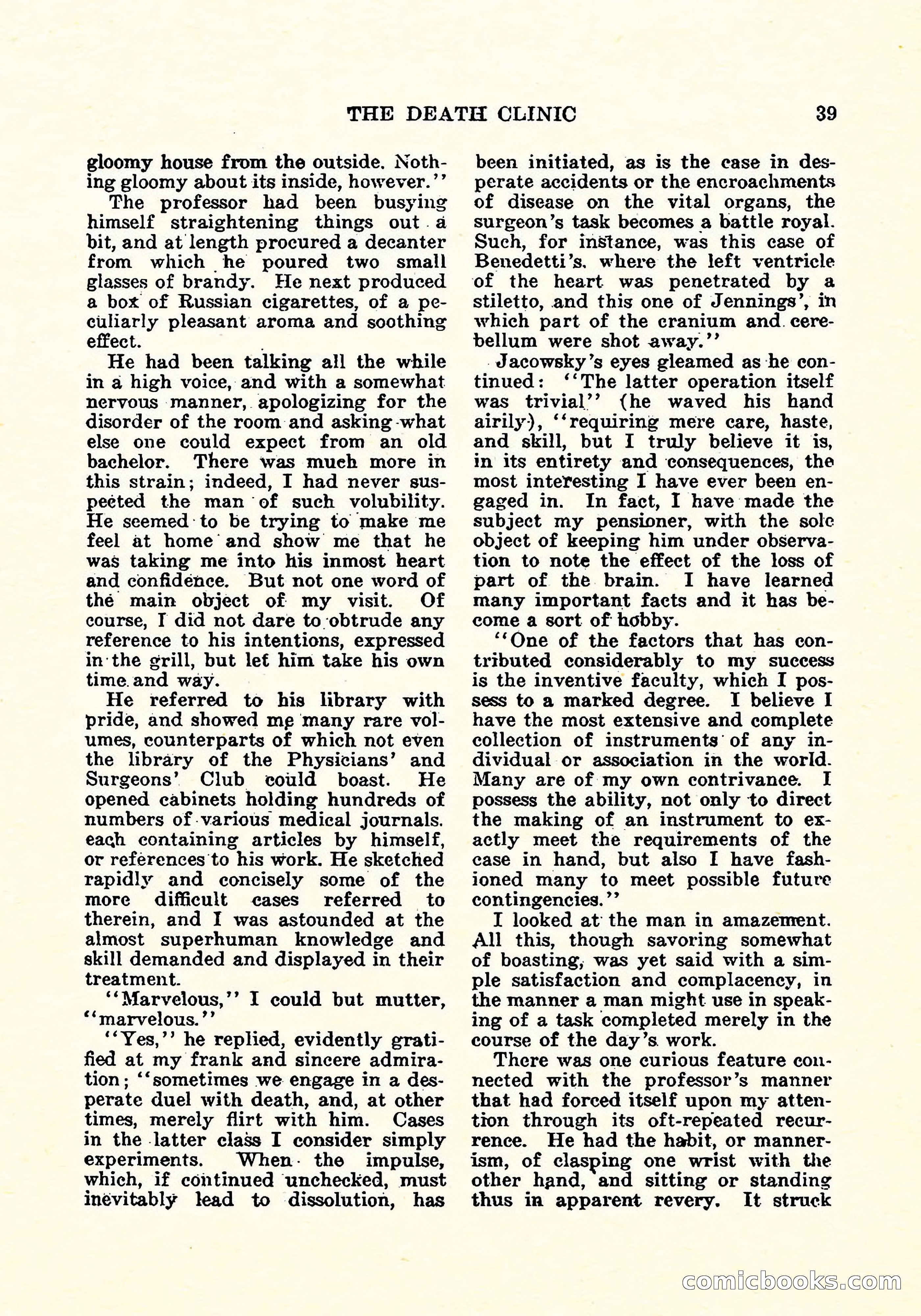 Weird Tales, Vol. 4, No. 4 — page 40 of 194