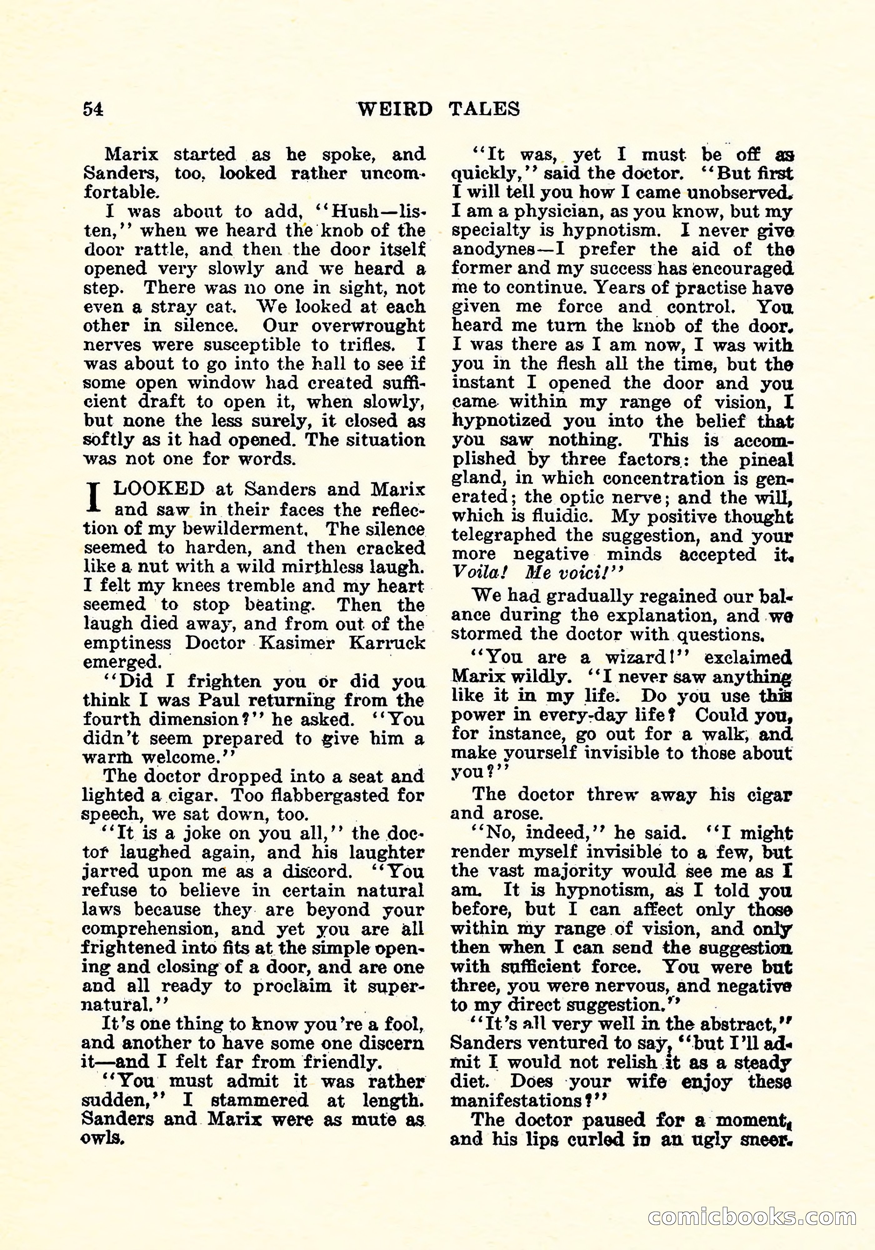 Weird Tales, Vol. 4, No. 4 — page 55 of 194
