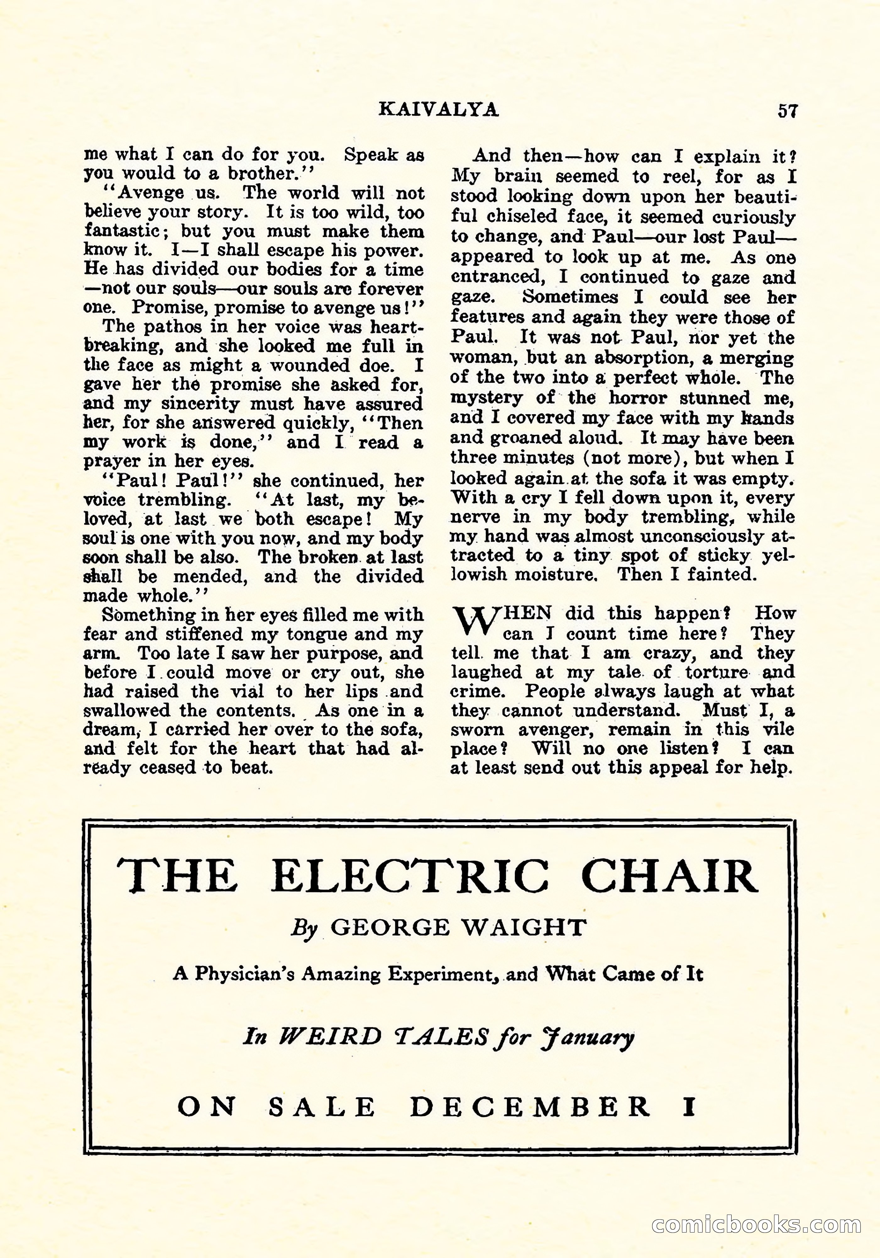 Weird Tales, Vol. 4, No. 4 — page 58 of 194