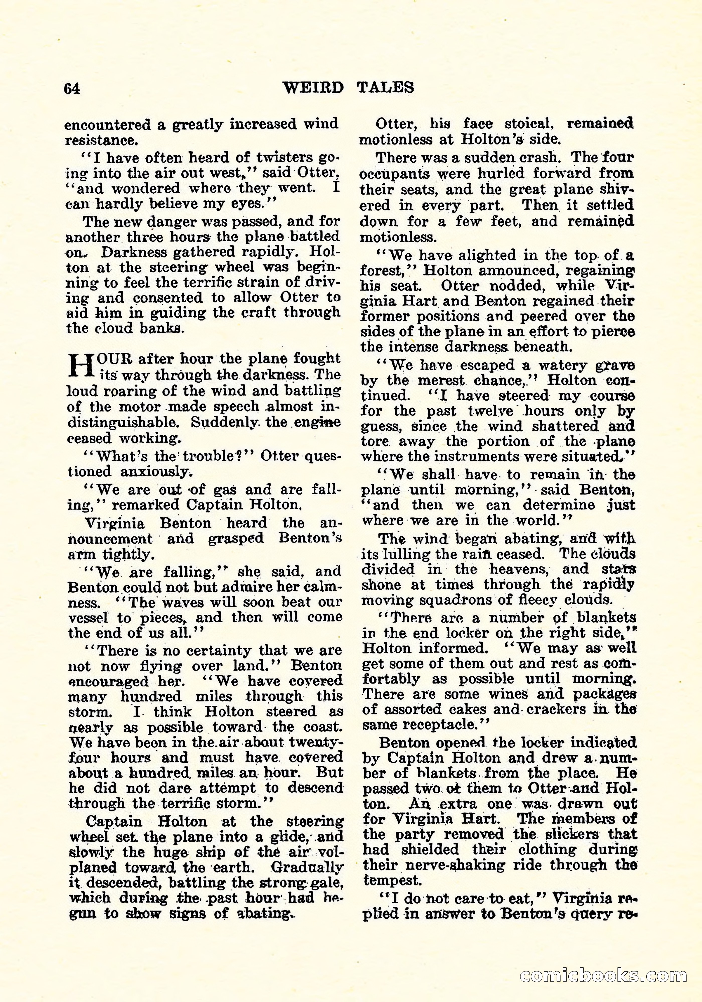Weird Tales, Vol. 4, No. 4 — page 65 of 194