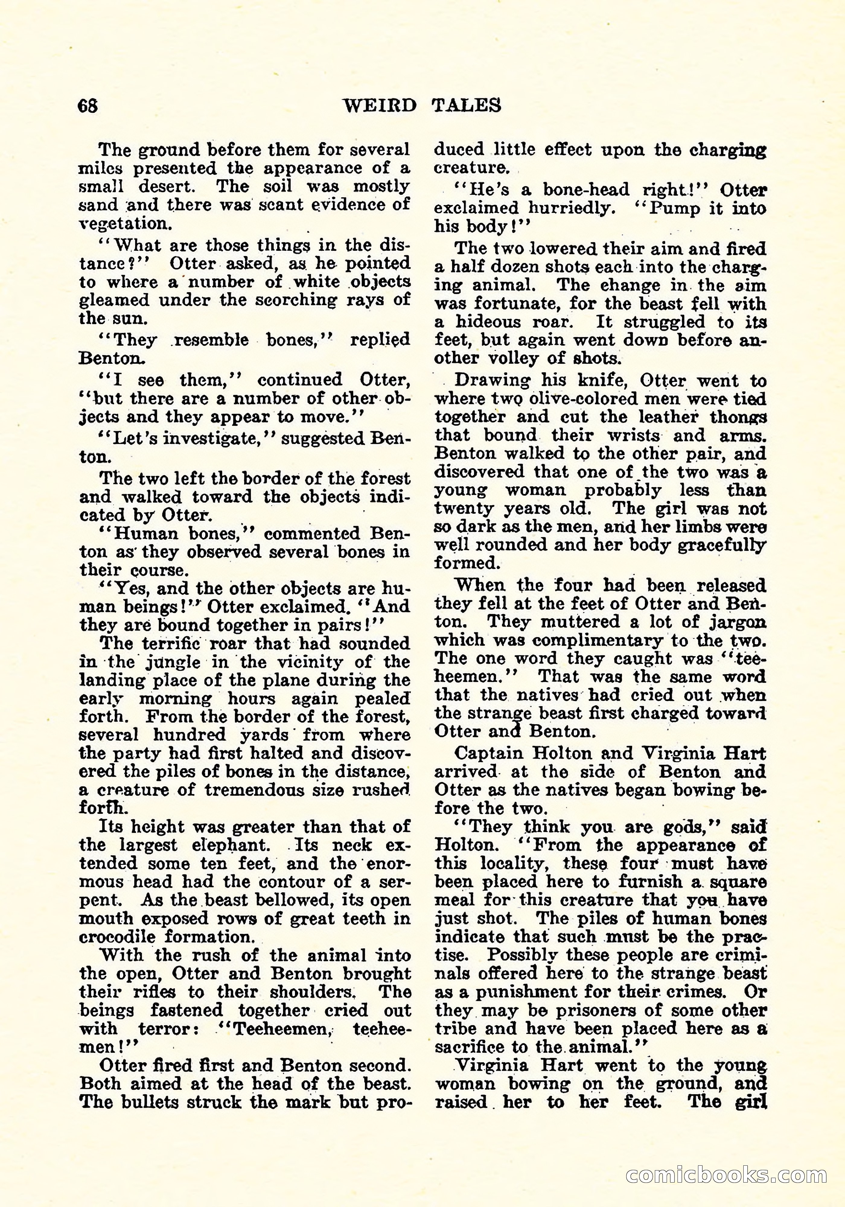 Weird Tales, Vol. 4, No. 4 — page 69 of 194