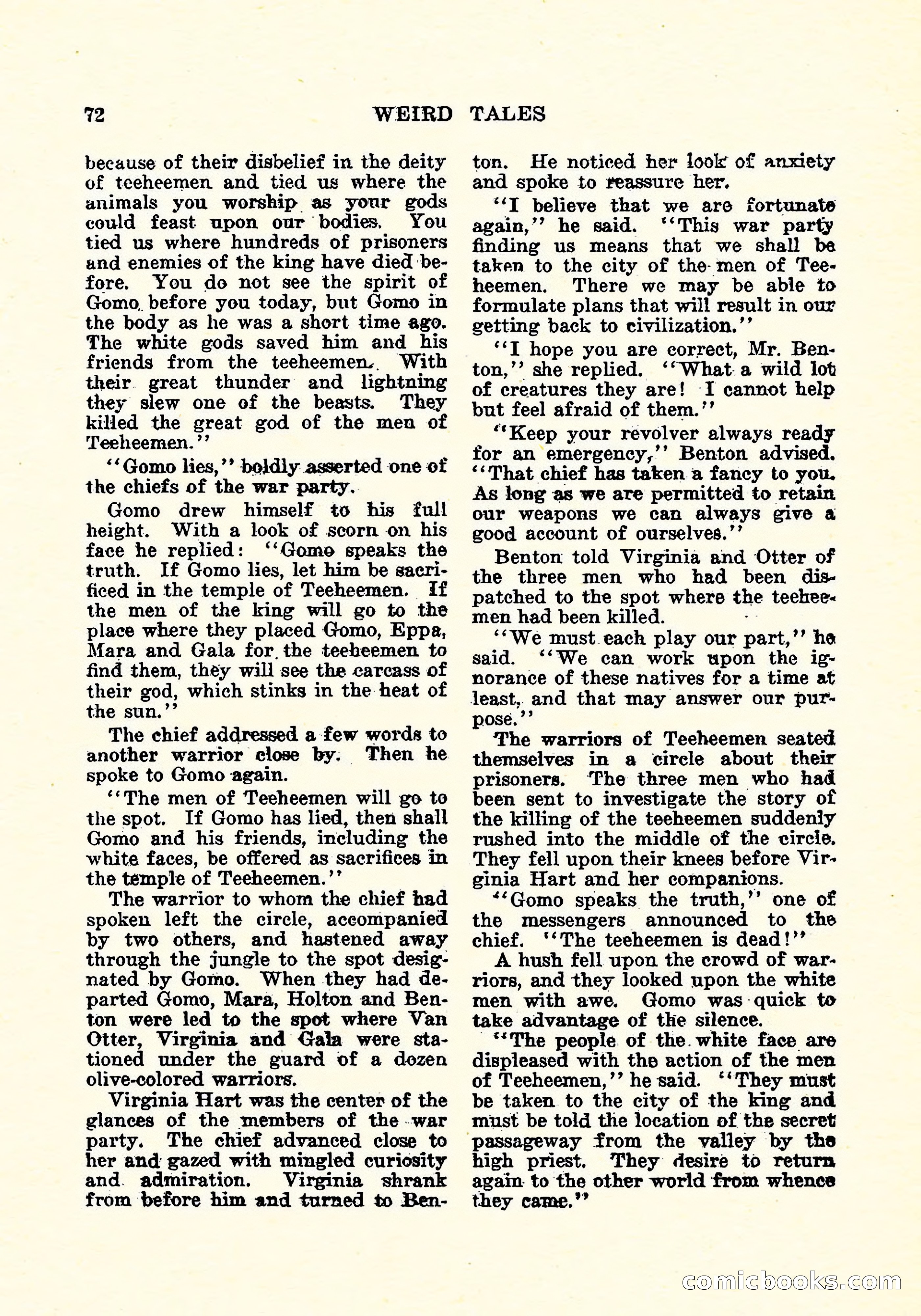 Weird Tales, Vol. 4, No. 4 — page 73 of 194