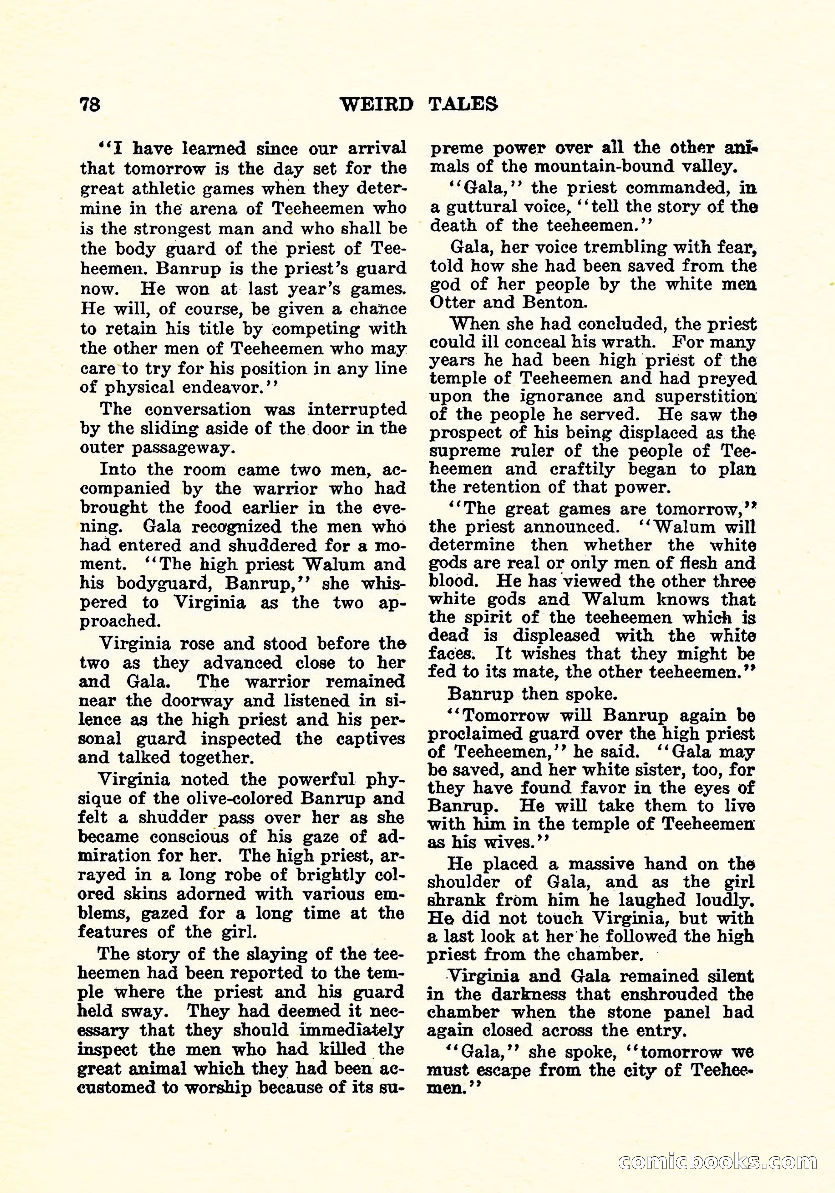 Weird Tales, Vol. 4, No. 4 — page 79 of 194