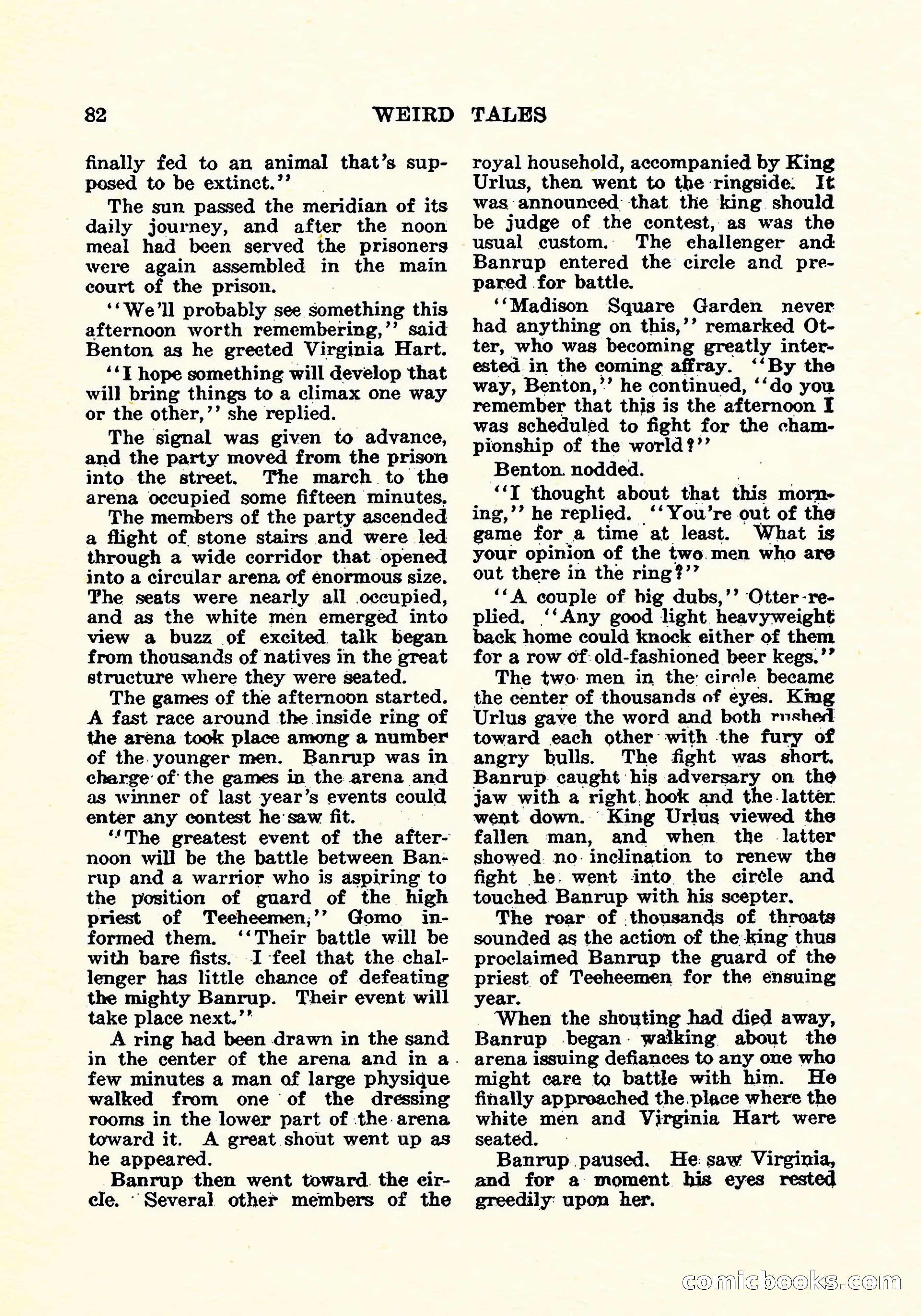 Weird Tales, Vol. 4, No. 4 — page 83 of 194